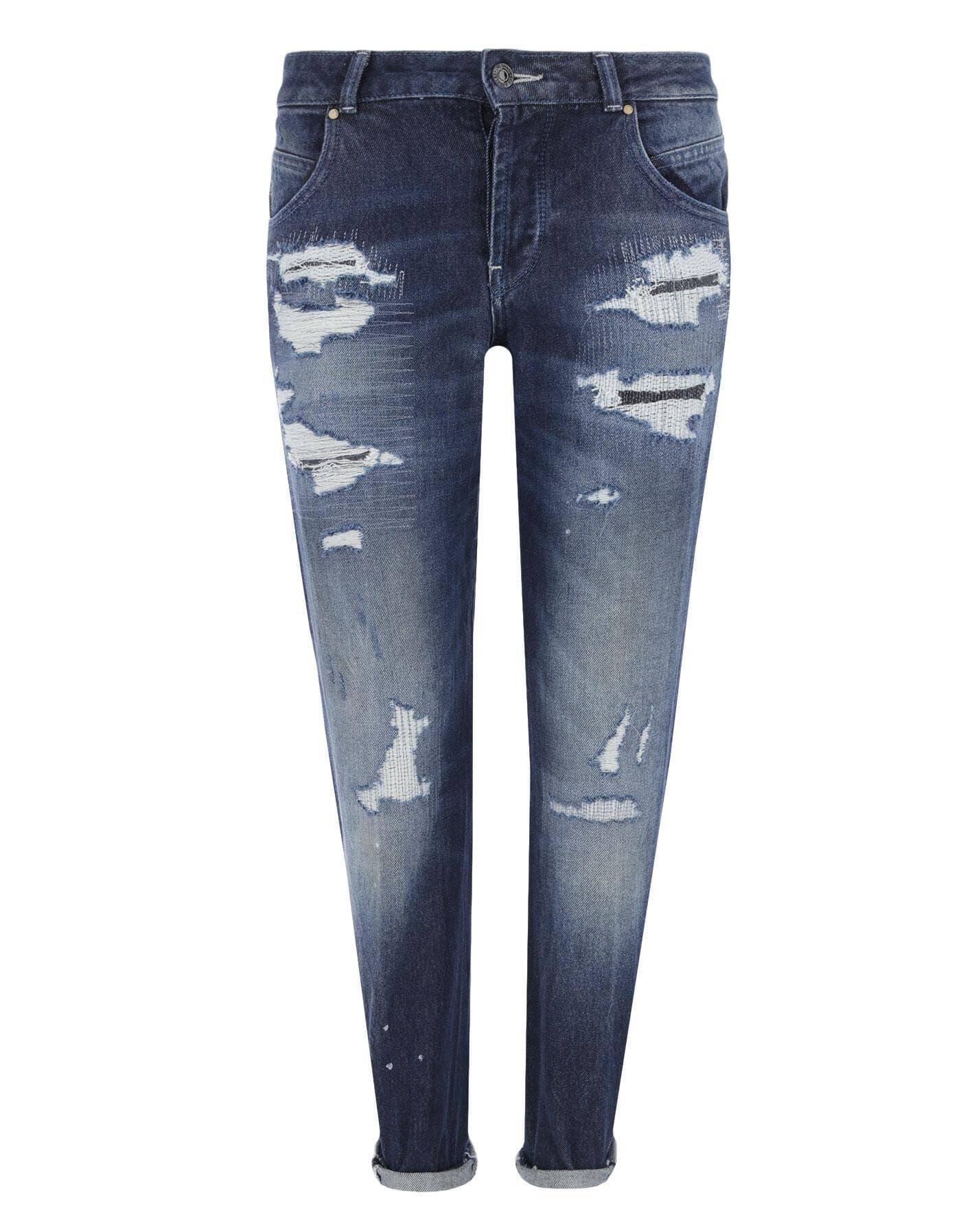 NWT- Guess Denim 'Vanille Relaxed Low' Distress Jeans -Size 24 — photo 6 of 6