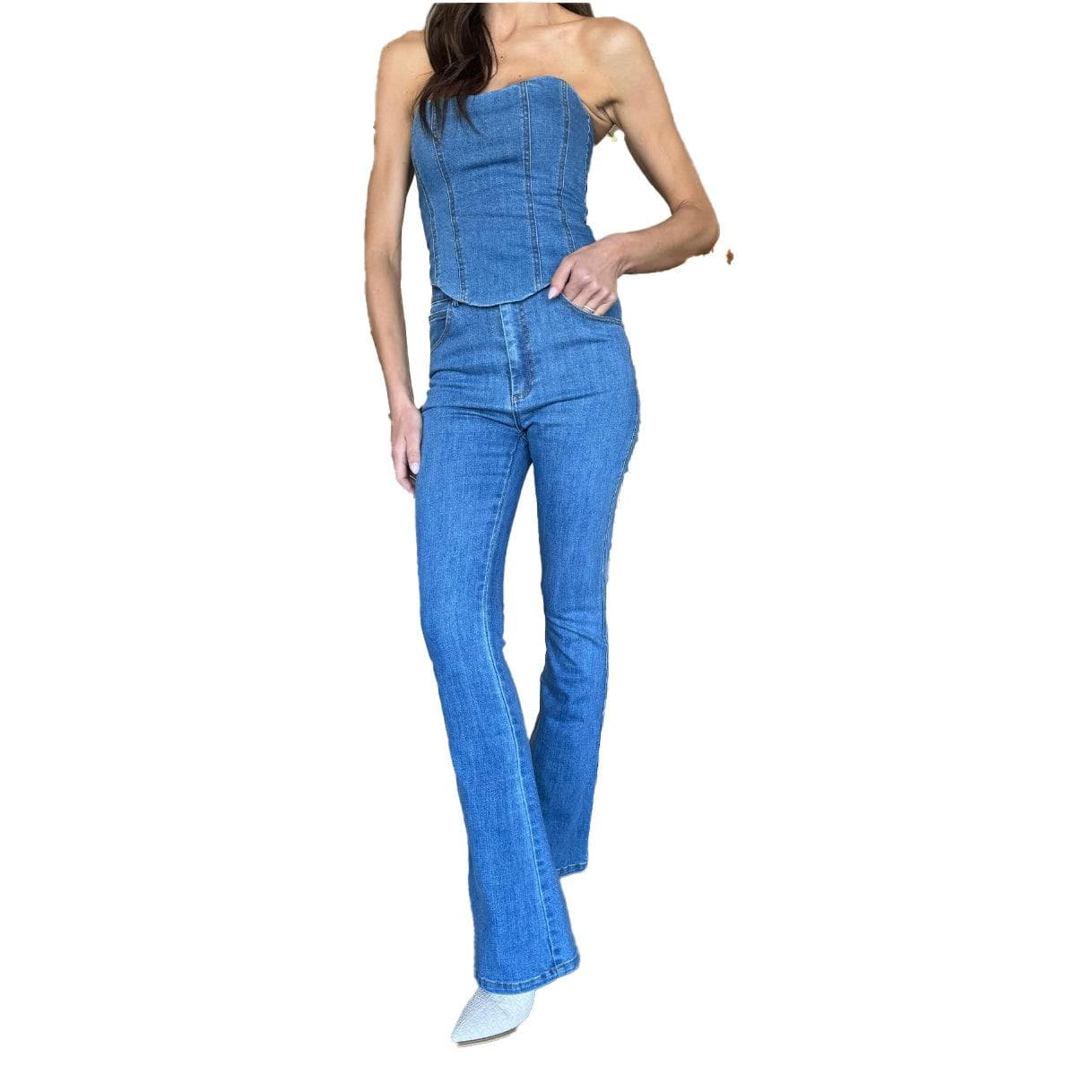 Bianca & Bridgett 'Paige' High Waist Flares -Size 12 — photo 1 of 9