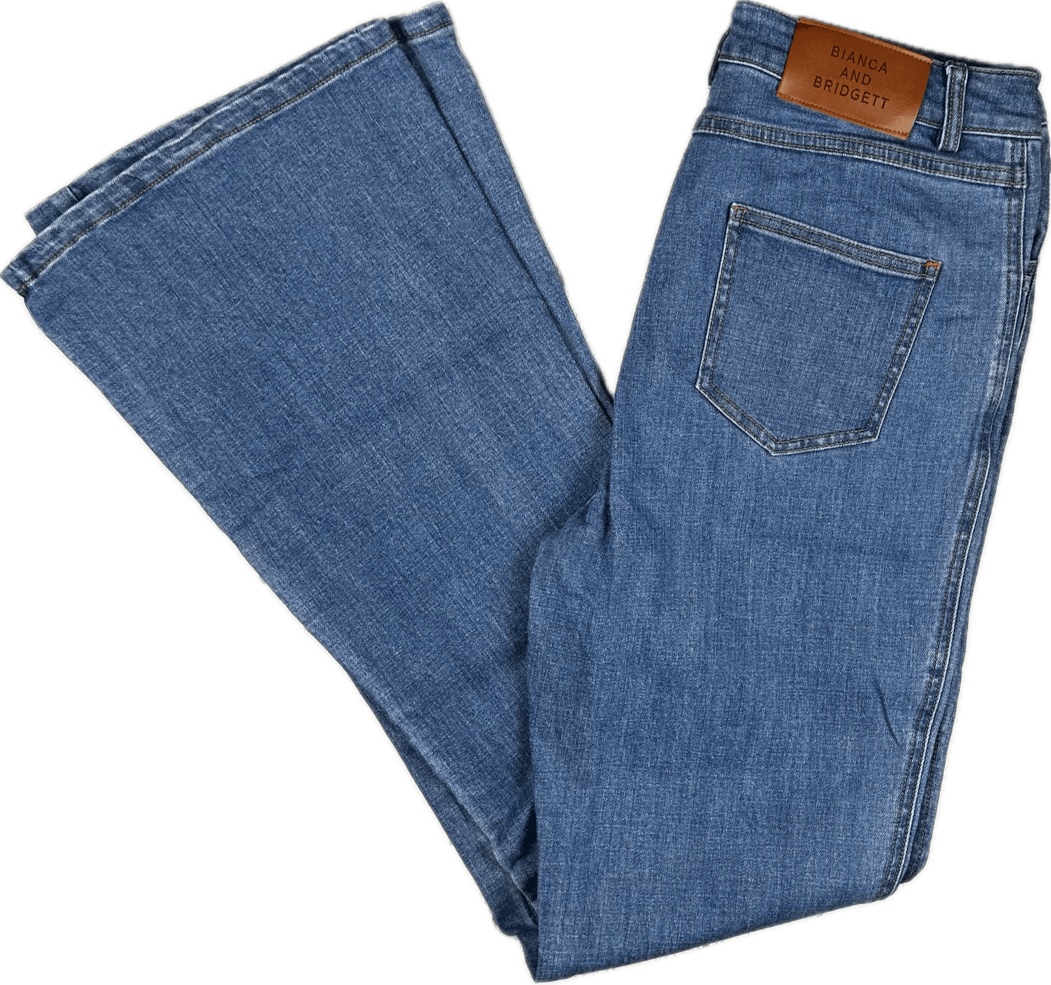 Bianca & Bridgett 'Paige' High Waist Flares -Size 12 — photo 3 of 9