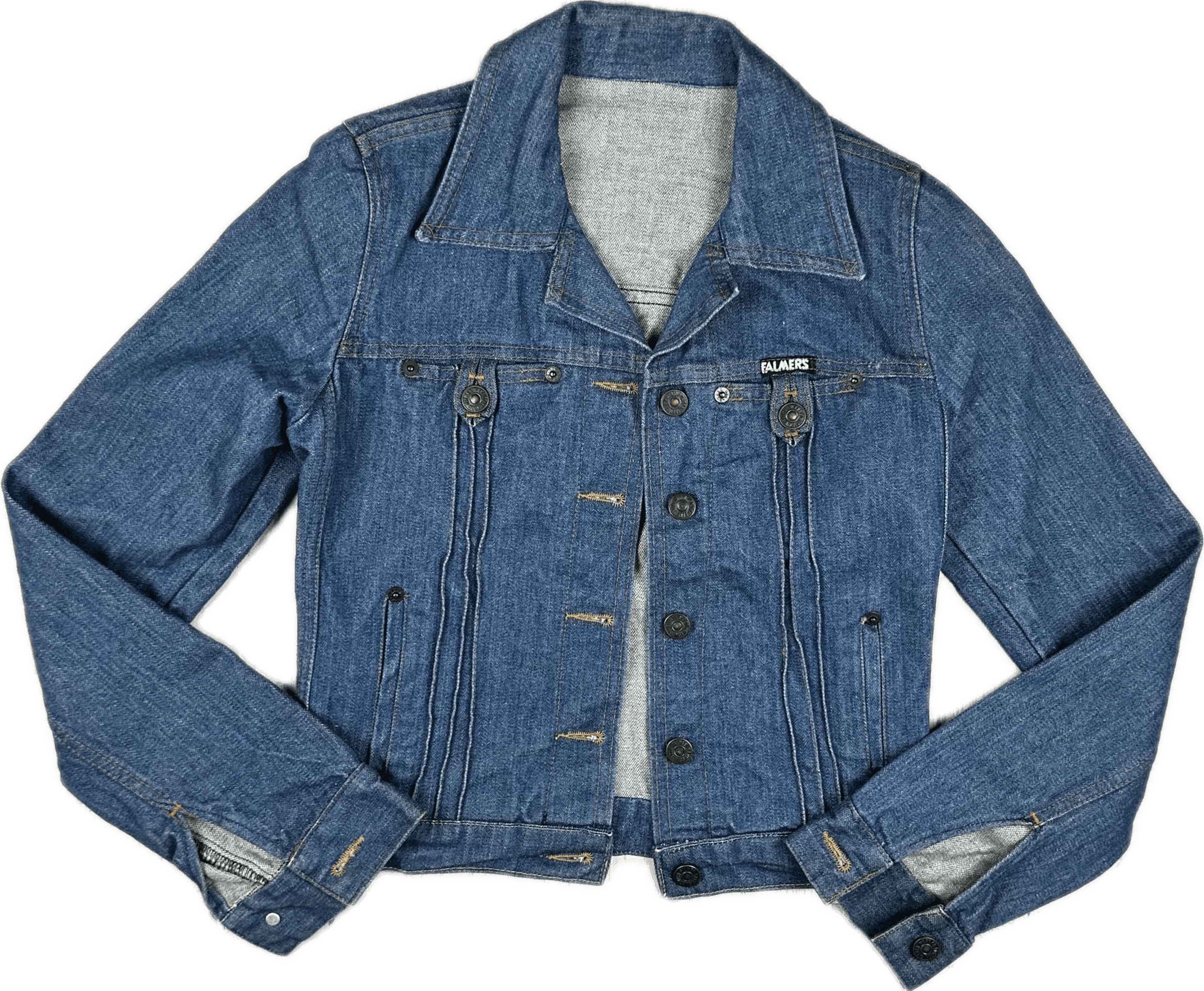 1970's Falmers U.K Vintage Classic Denim Jacket - Suit Size 6/8 — photo 1 of 5