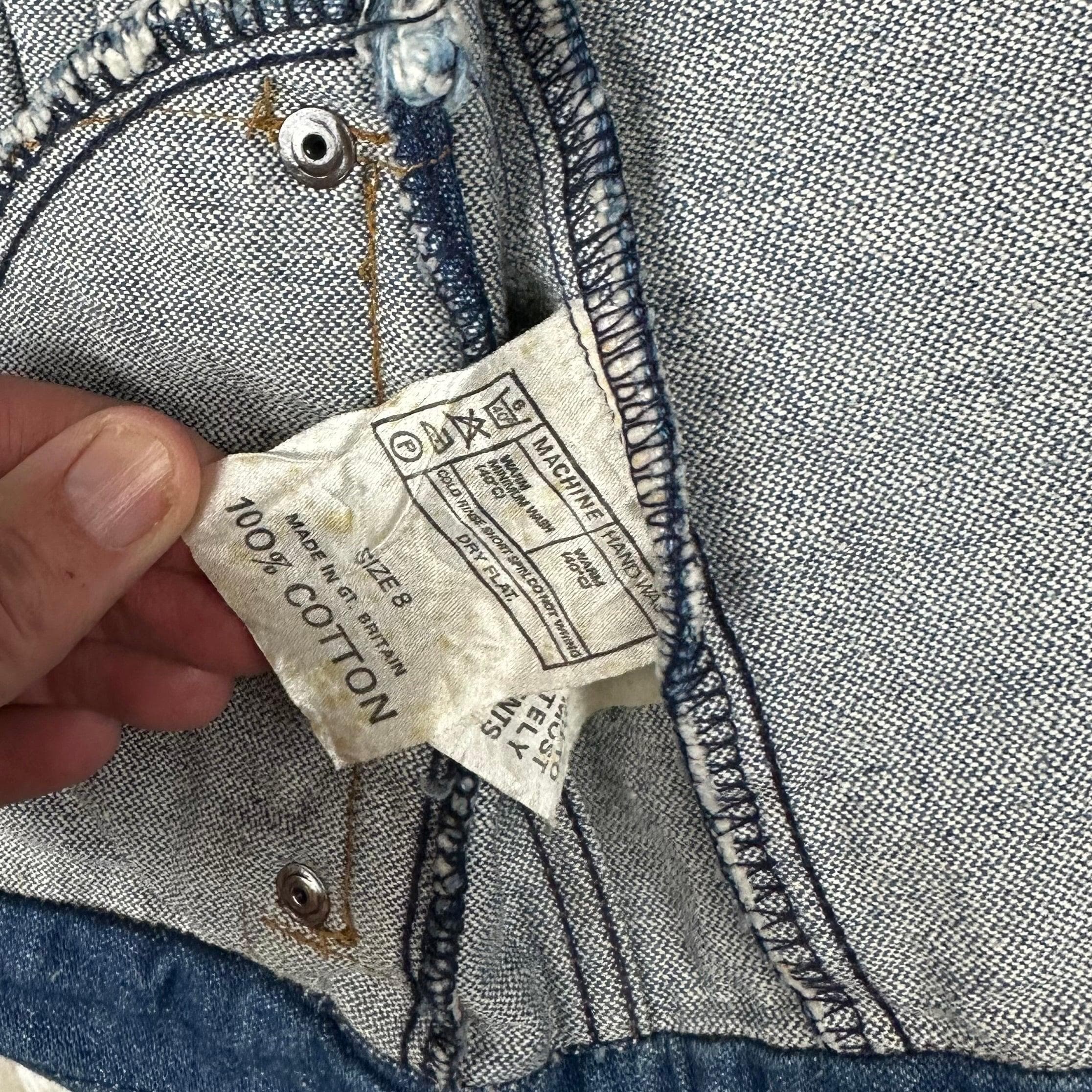 1970's Falmers U.K Vintage Classic Denim Jacket - Suit Size 6/8 — photo 4 of 5