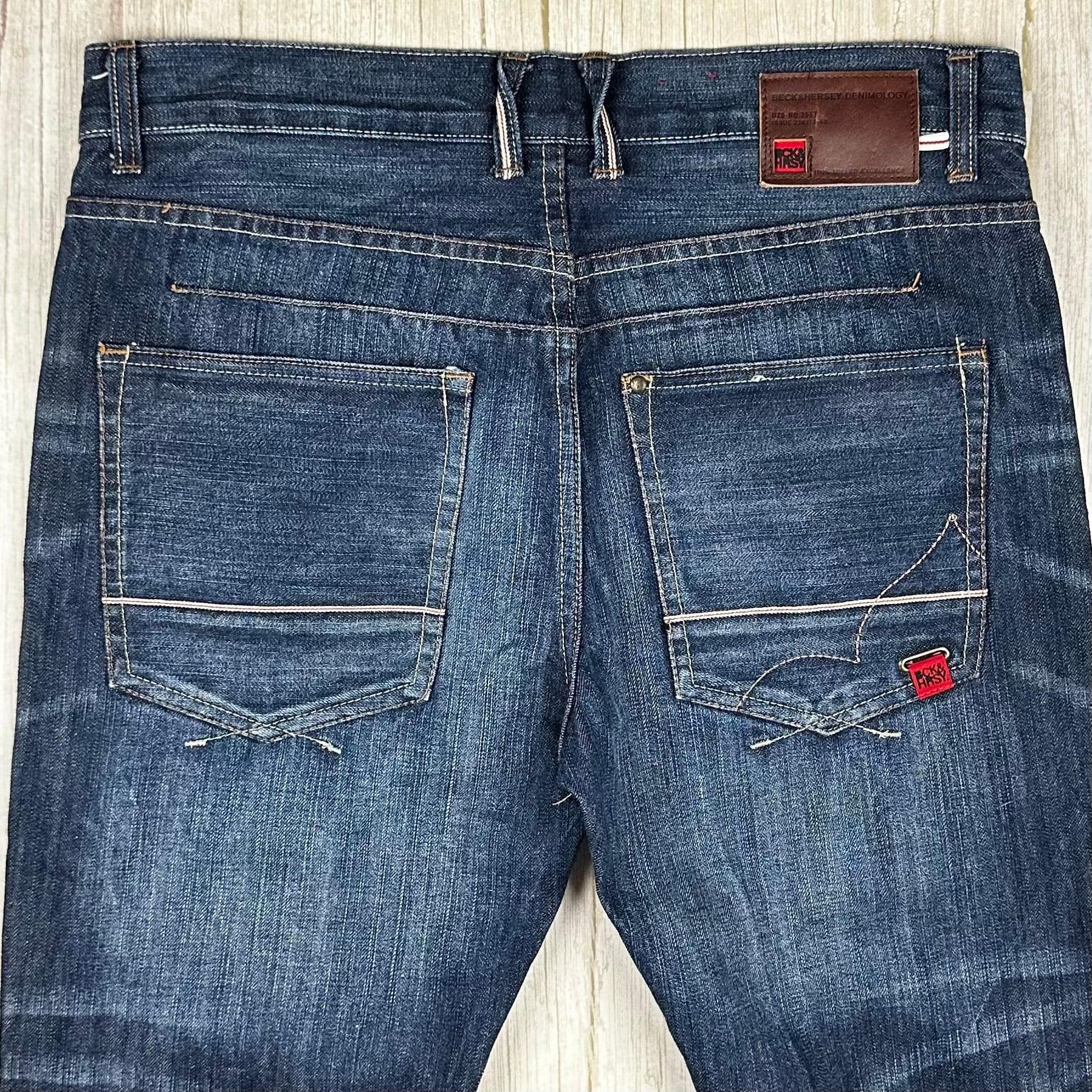 Beck & Hersey 'Denton' Selvedge Straight Jeans - Size 32 — photo 3 of 10