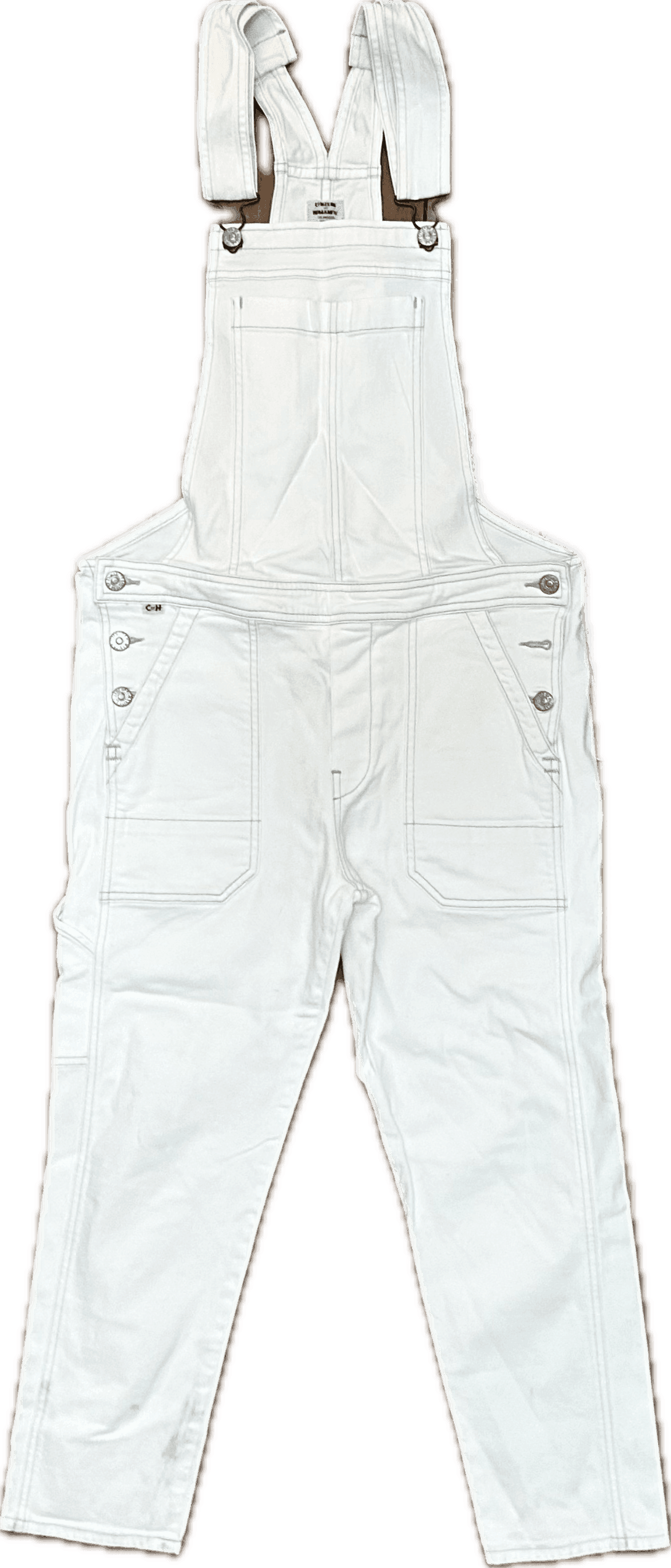 Citizens of Humanity Ivory Womens Overalls -Size Small — photo 2 of 6