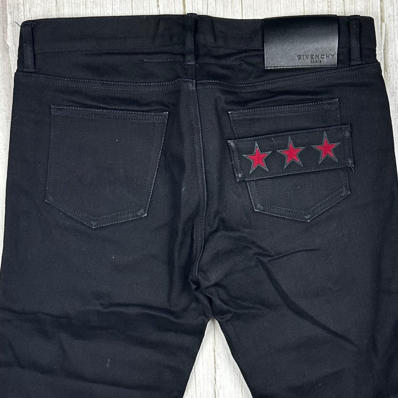 Givenchy Paris Black 'Star' Mens Skinny Jean Size 30 — photo 4 of 12