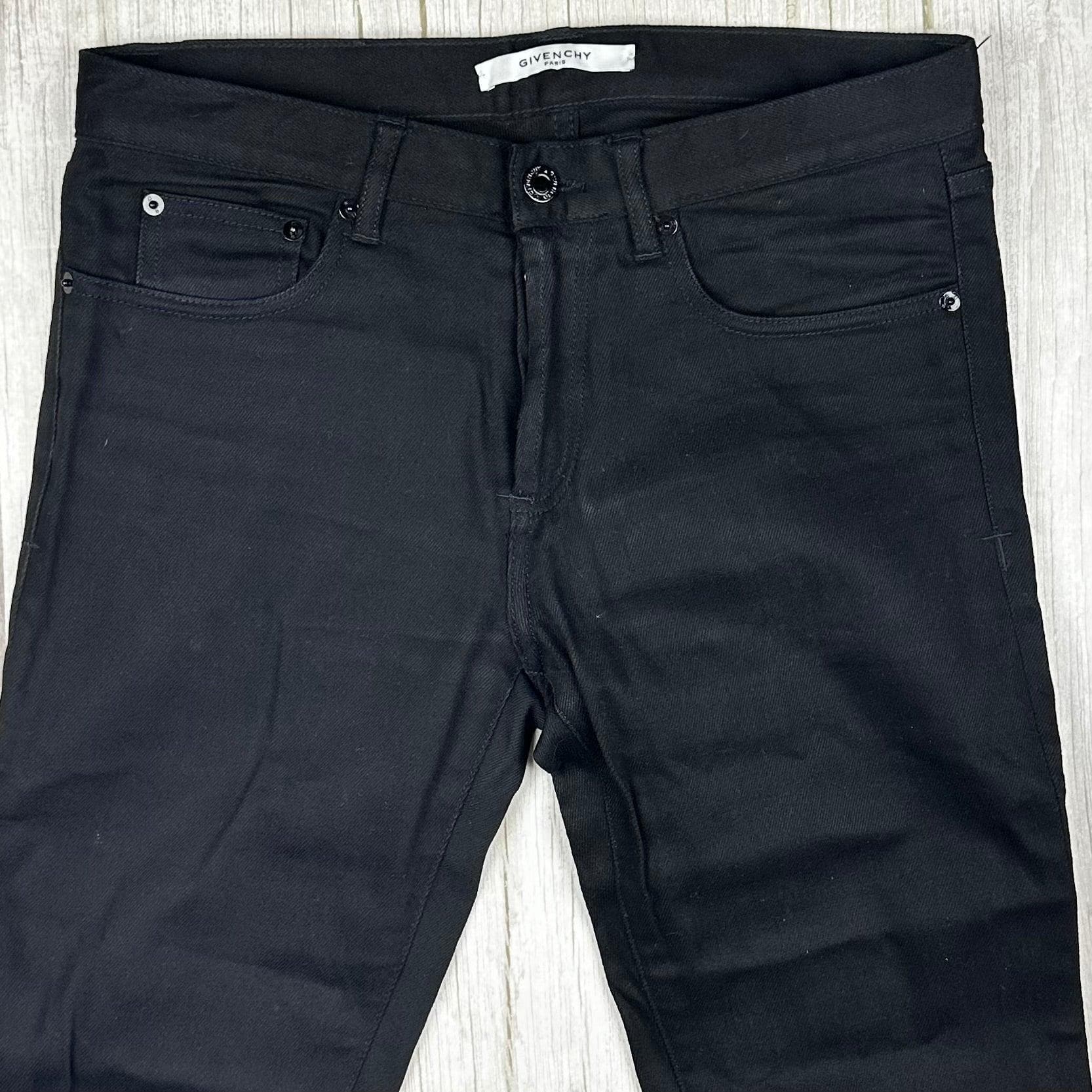 Givenchy Paris Black 'Star' Mens Skinny Jean Size 30 — photo 5 of 12