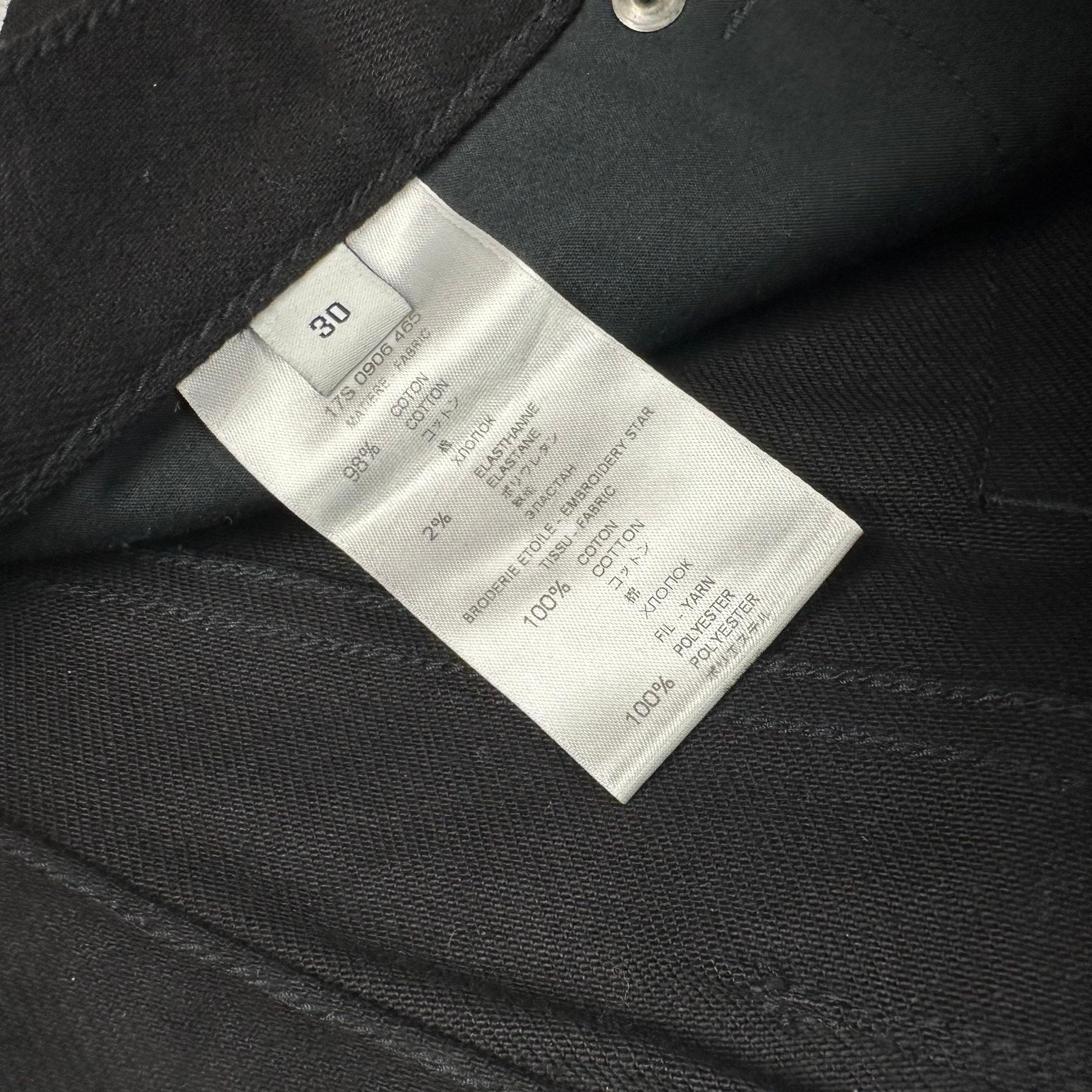 Givenchy Paris Black 'Star' Mens Skinny Jean Size 30 — photo 6 of 12