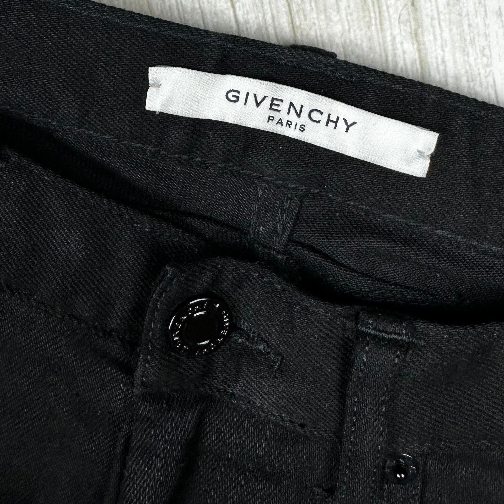 Givenchy Paris Black 'Star' Mens Skinny Jean Size 30 — photo 8 of 12