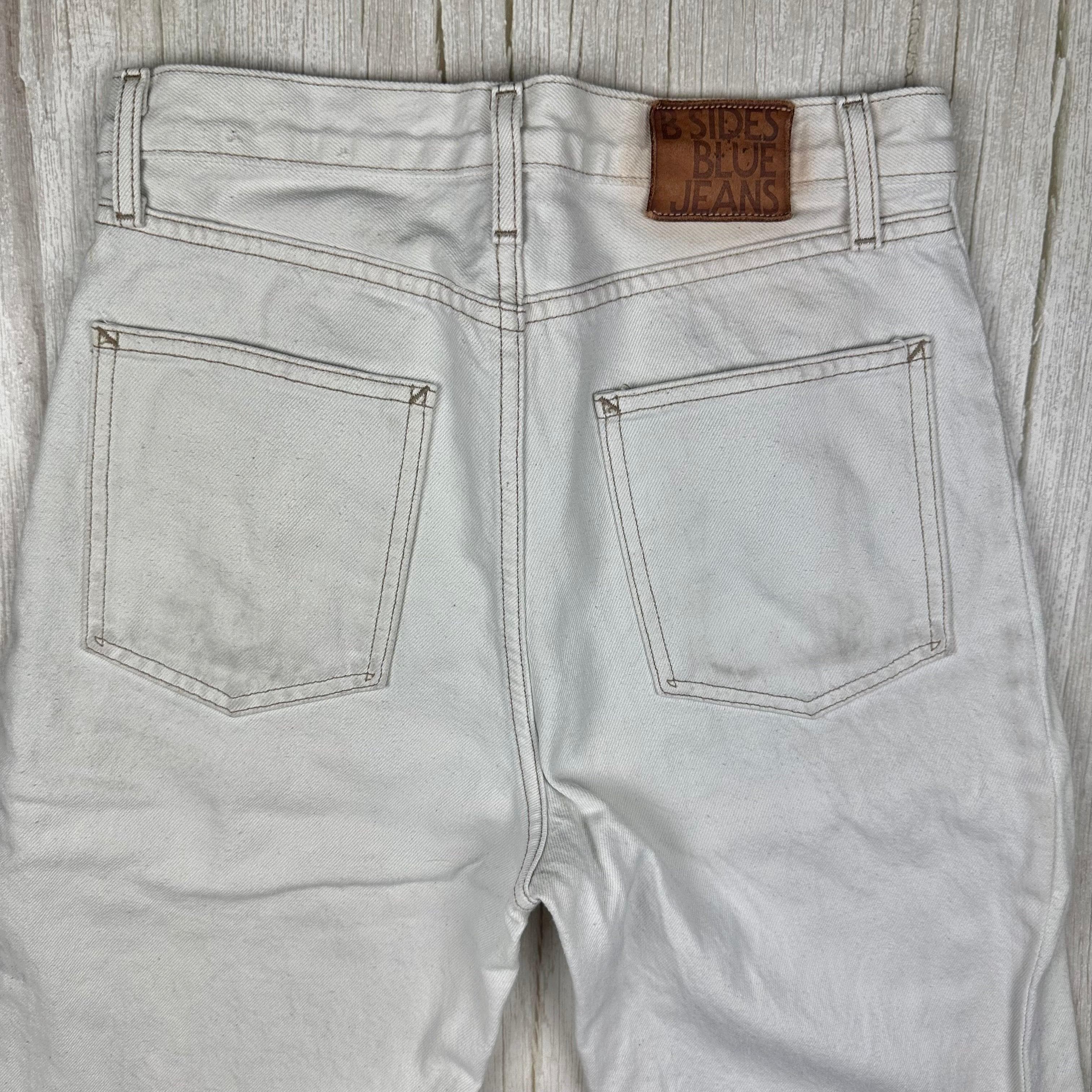 B Sides USA Made Wide Leg Crop Barrel Leg Jeans - Size 27 — photo 4 of 10