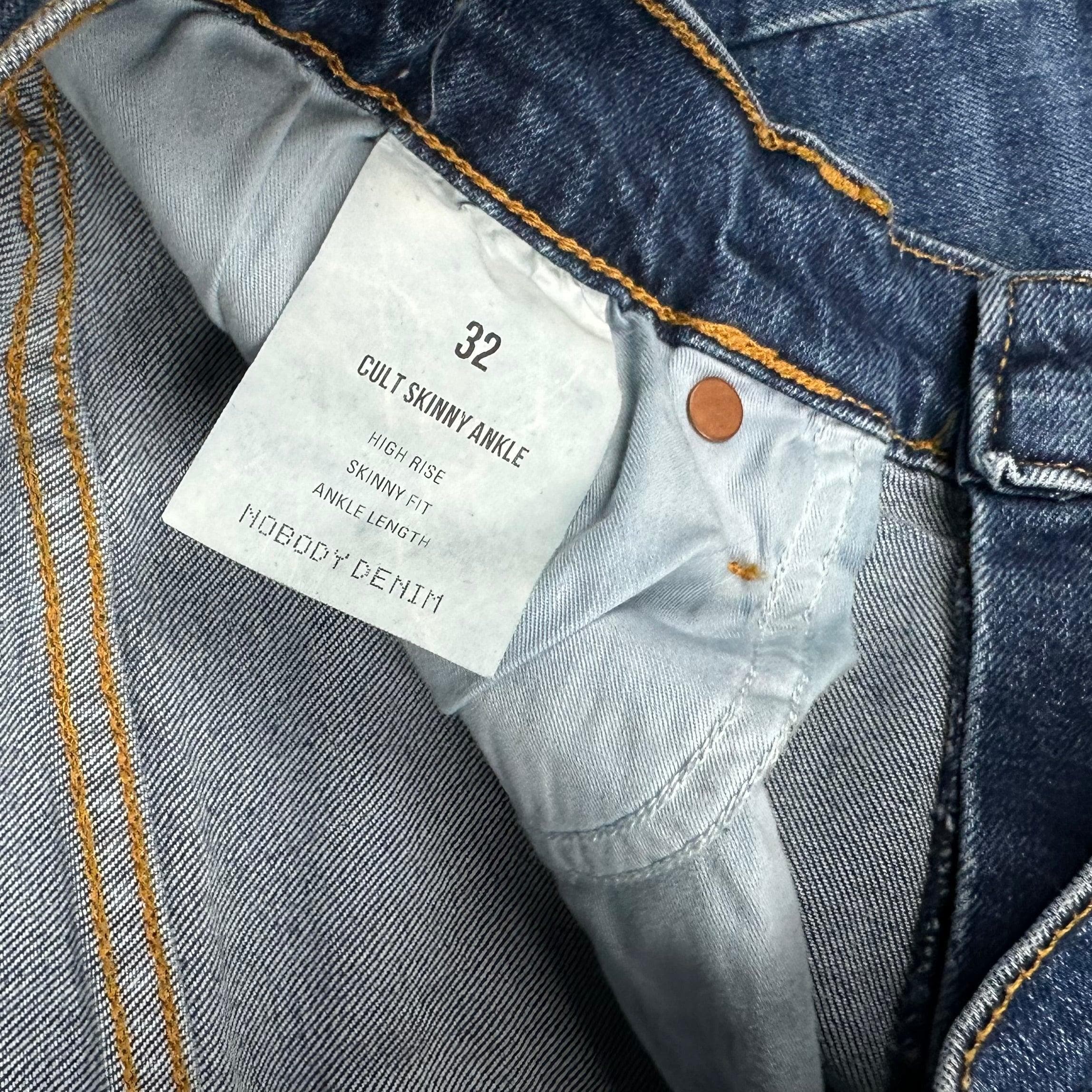 NOBODY Cult Skinny Ankle High Rise Entourage Jeans- Size 32 — photo 6 of 8