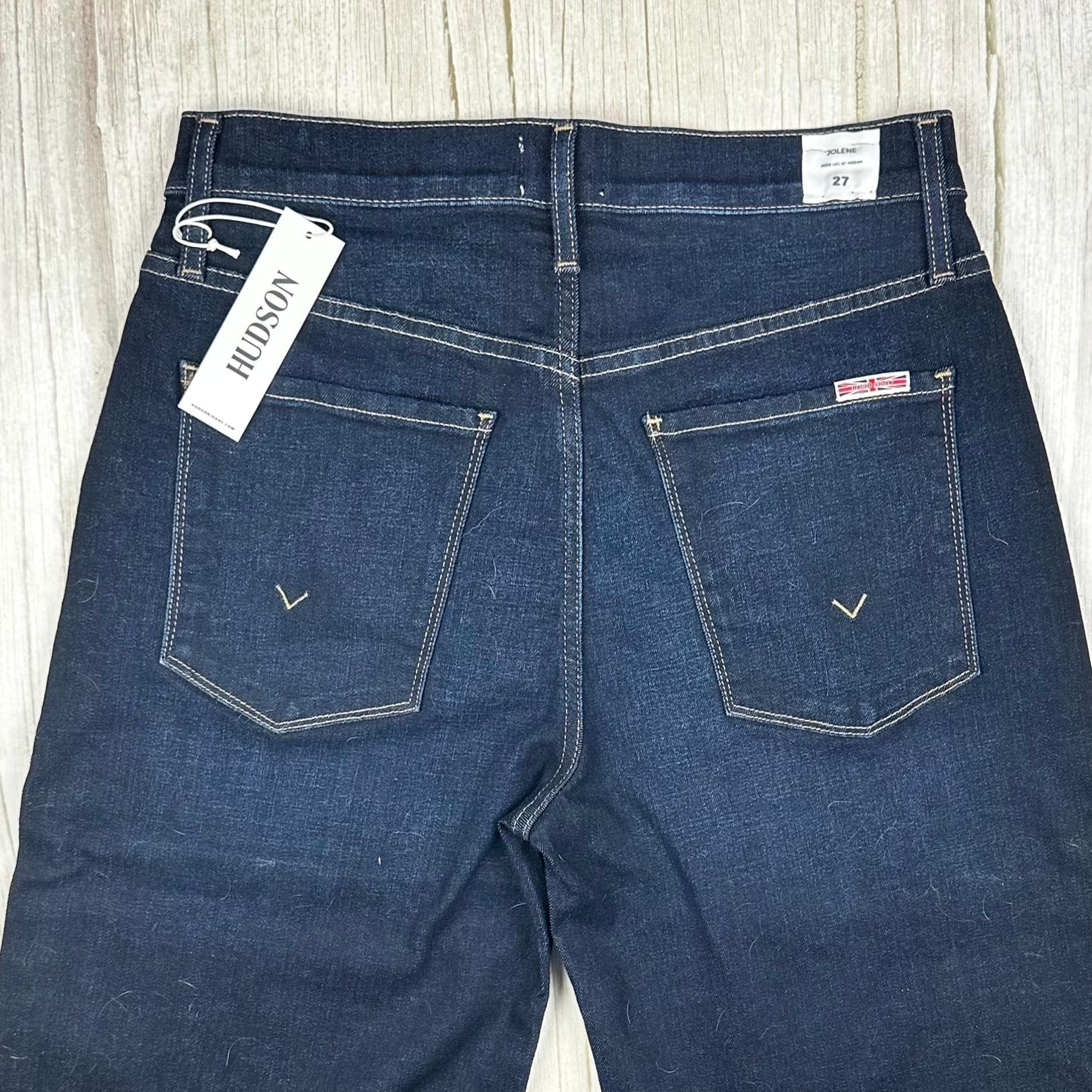 NWT- Hudson 'Jolene' Wide Leg Relaxed Jeans - Size 27 — photo 4 of 5