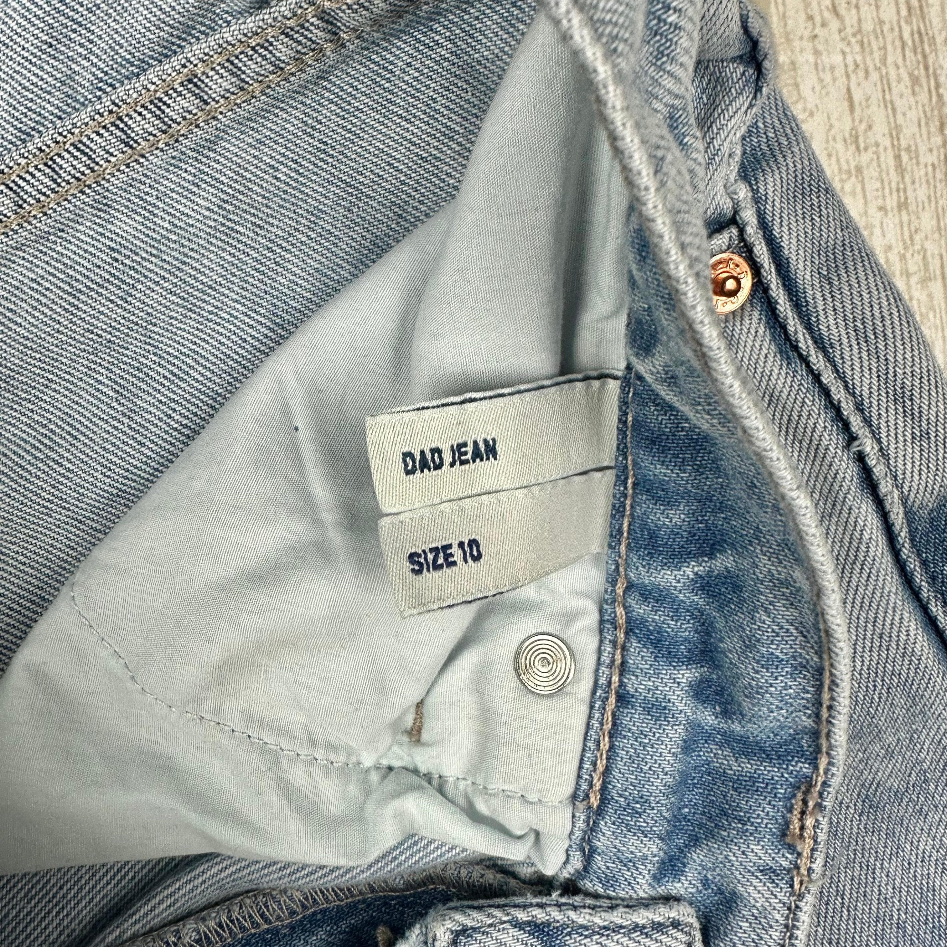 Riders by Lee Light Blue 'DAD Jeans' Ladies Jeans- Size 10 — photo 8 of 10