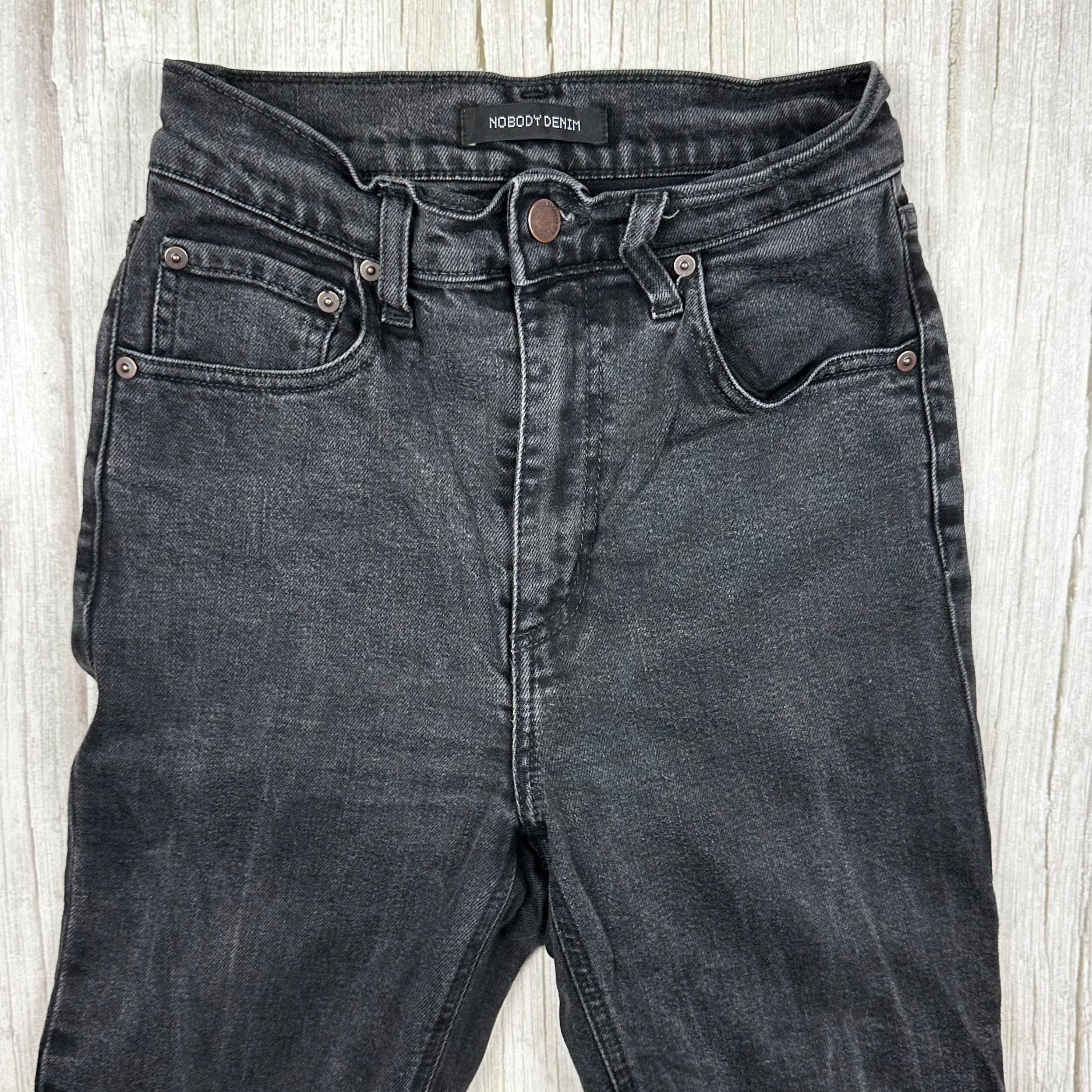 NOBODY 'Frankie Jean' High Rise Ankle Stretch Black Jeans- Size 26 — photo 4 of 8
