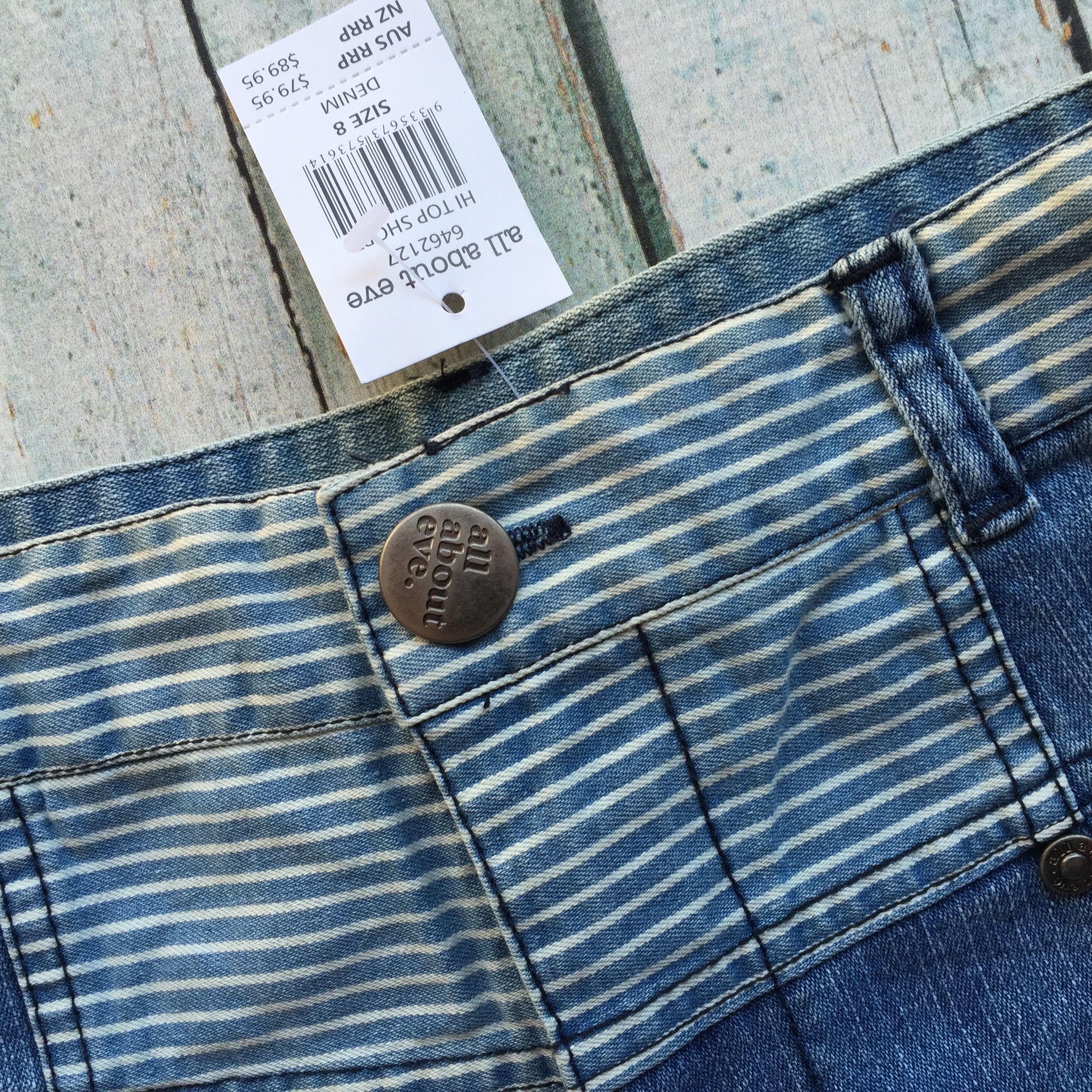 NWT - All About Eve High Top Shorts - Size 8 — photo 3 of 5