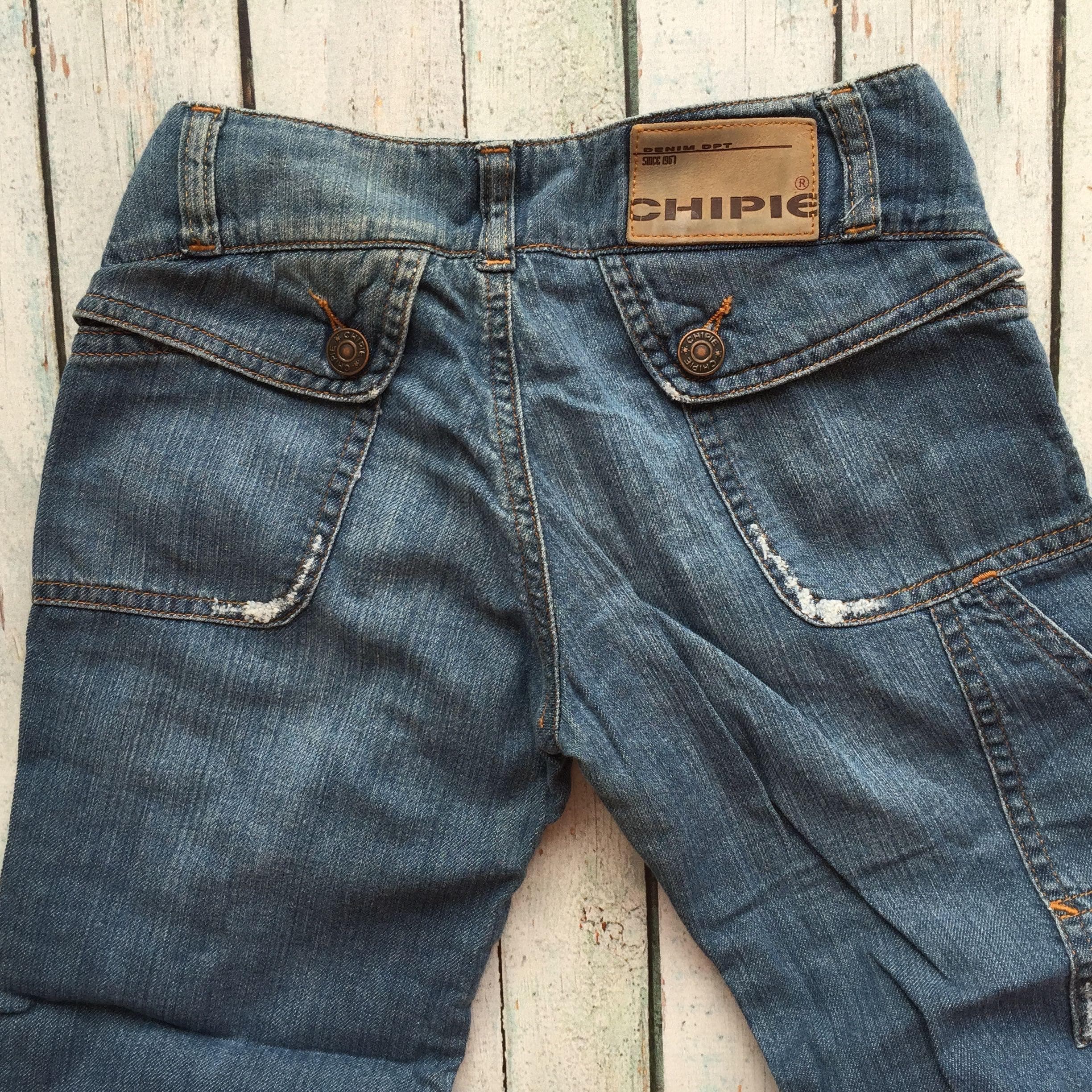 NWT - Chipie Crop Denim 'Porridge' Jeans- Size 8/10 — photo 4 of 5