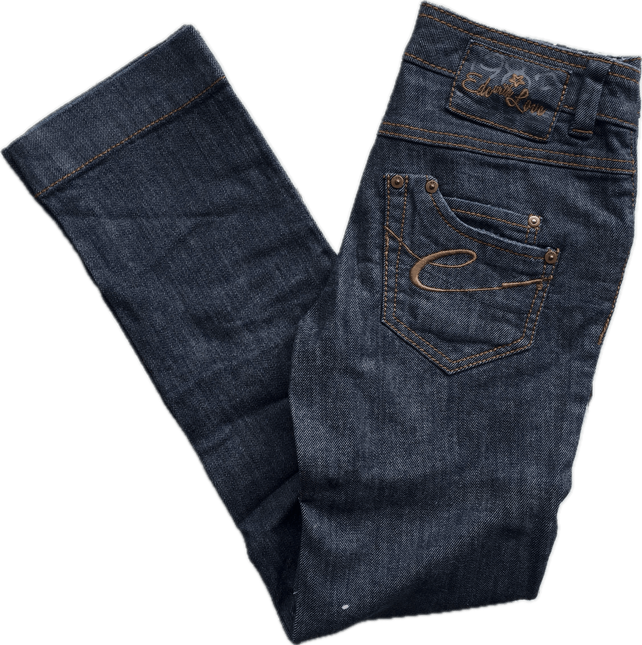 Esprit UK Girls Straight Leg Stretch Jeans - Size 11/12 — photo 1 of 7
