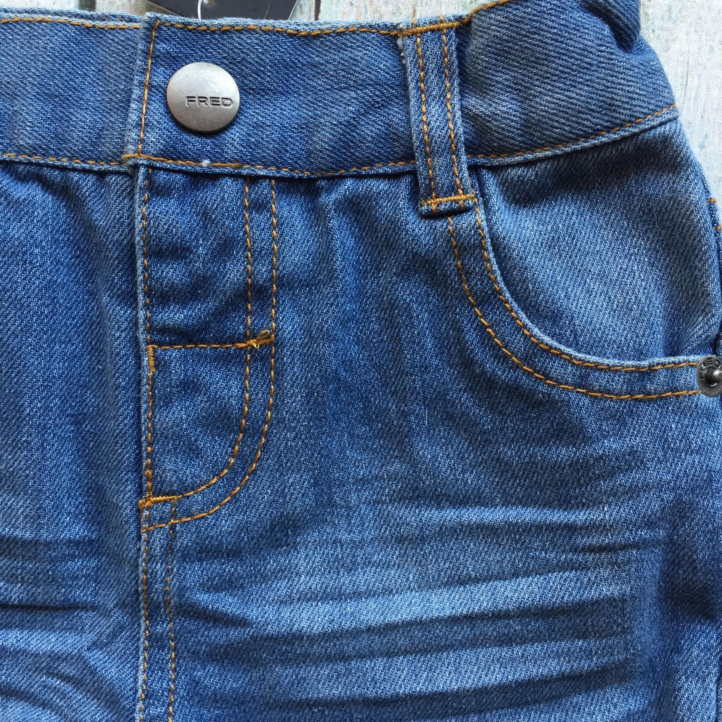 NWT - Fred Bare Denim Turn Up Shorts - Size 0 — photo 3 of 5