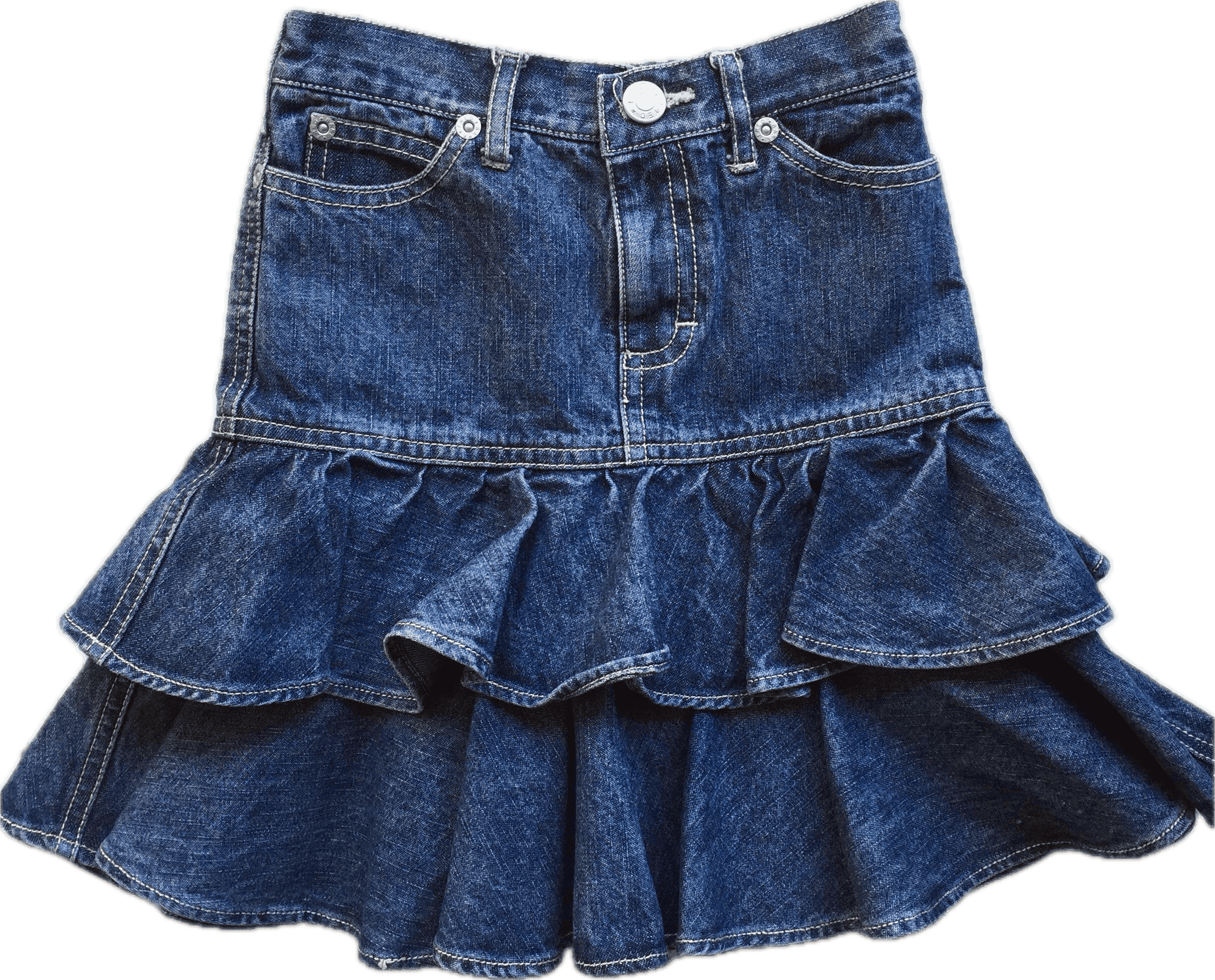 Fred Bare Girls Denim Frilled Skirt - Size 3Y — photo 1 of 7