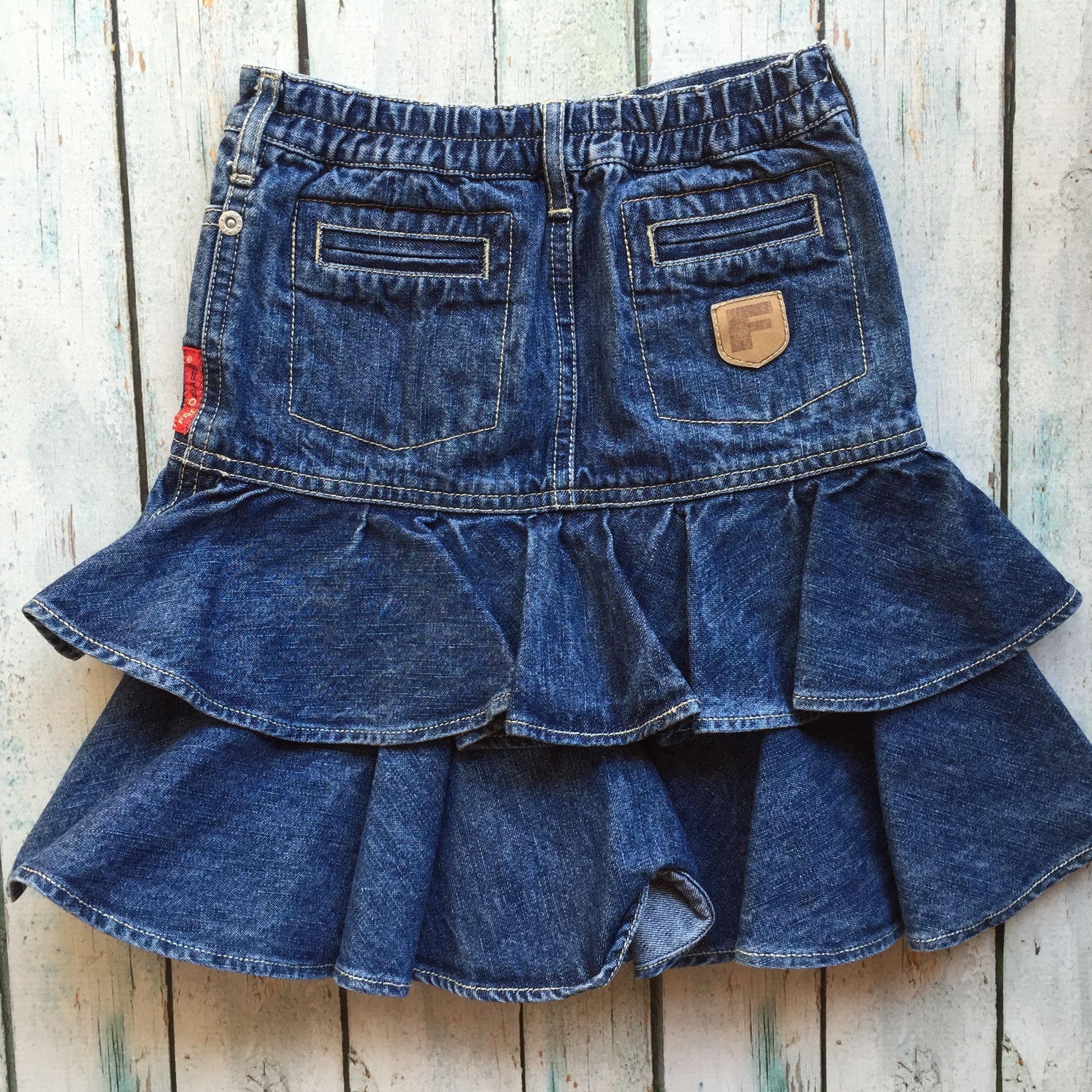 Fred Bare Girls Denim Frilled Skirt - Size 3Y — photo 5 of 7