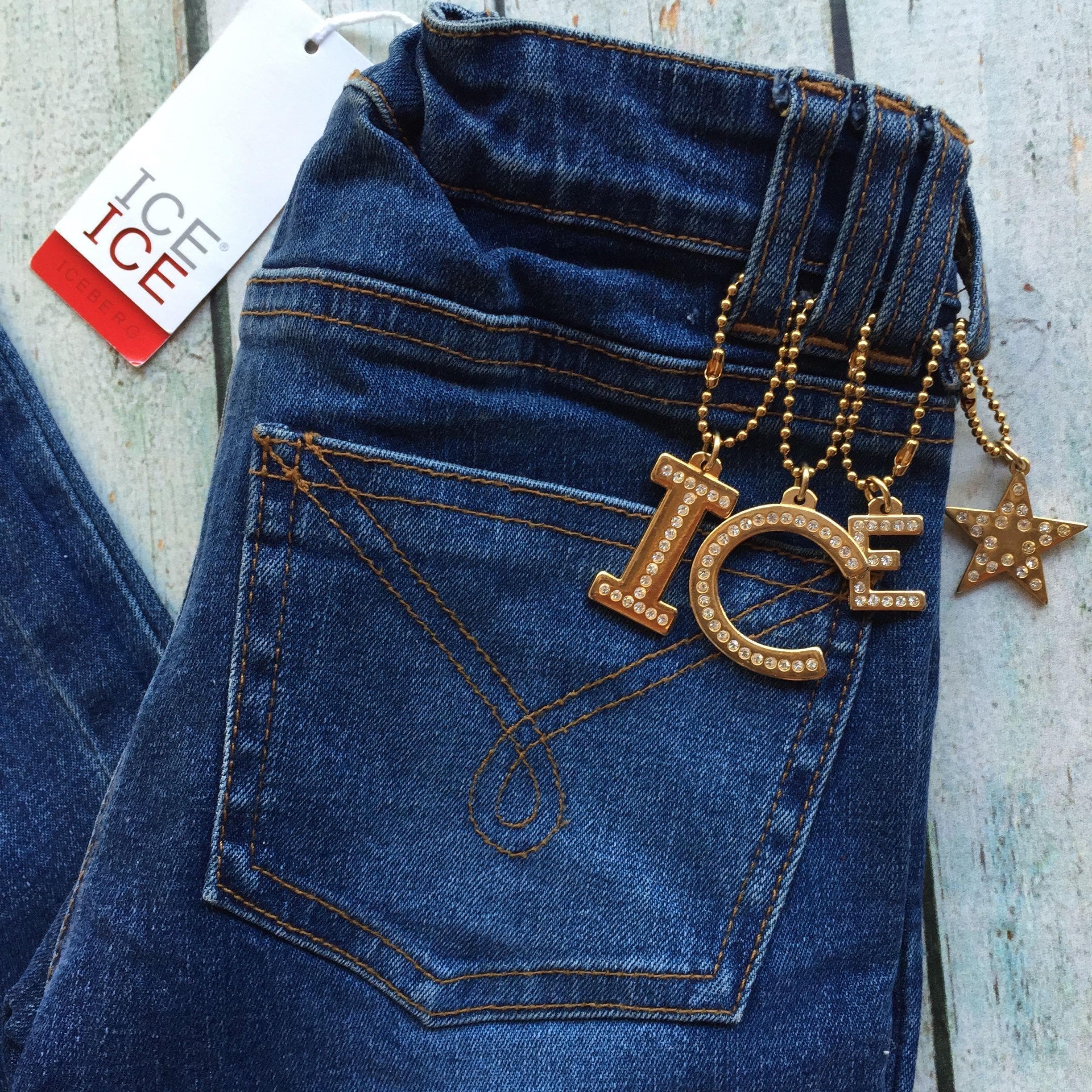 NWT - ICE ICE by Iceberg Girls Stretch Jeans - Size 8 — photo 6 of 7