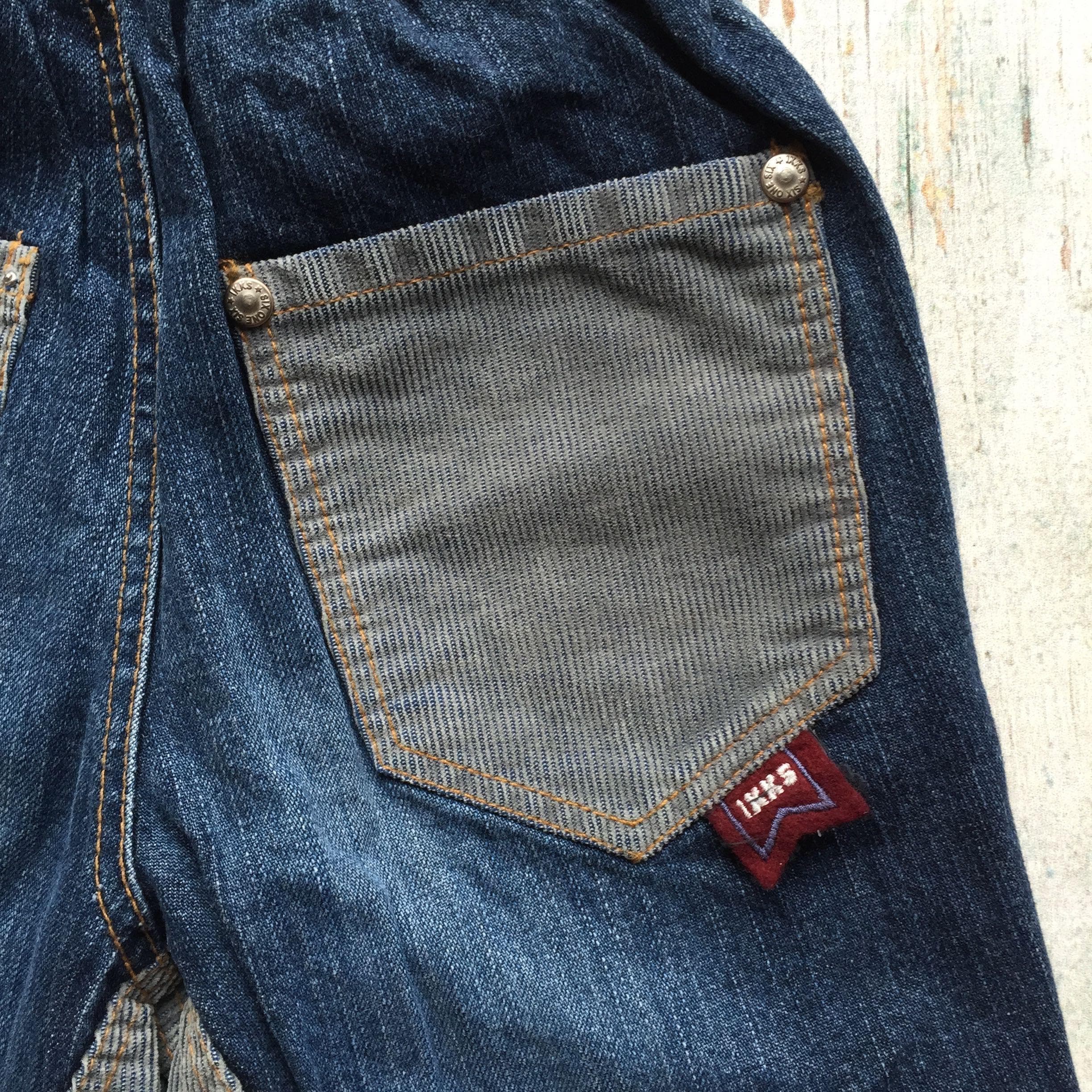 NWT - IKKS French Cord Panel Boys Pull on Jeans — photo 4 of 7