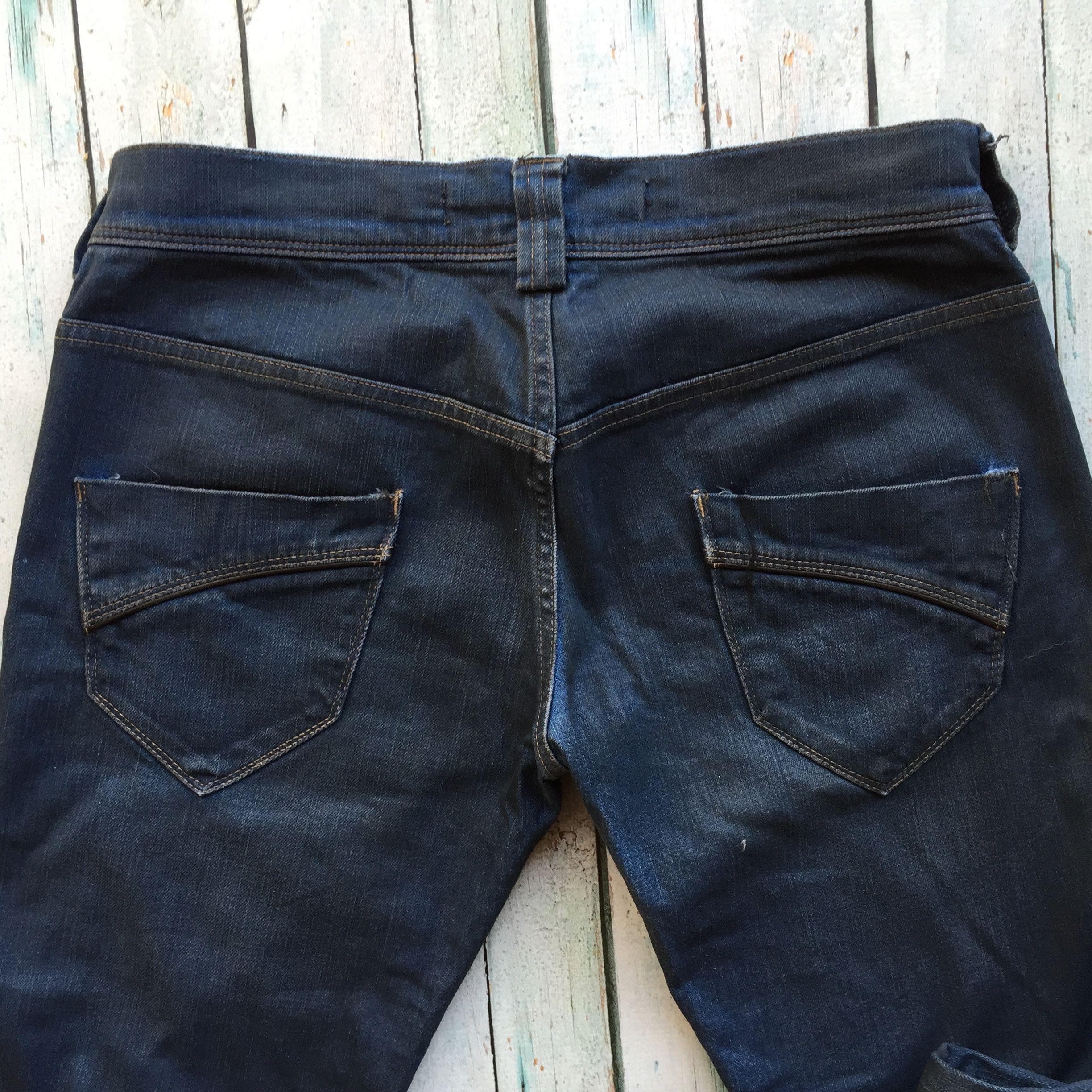Nolita De Nimes Italian Low Rise Crop Denim Jeans -Size 28 — photo 4 of 8