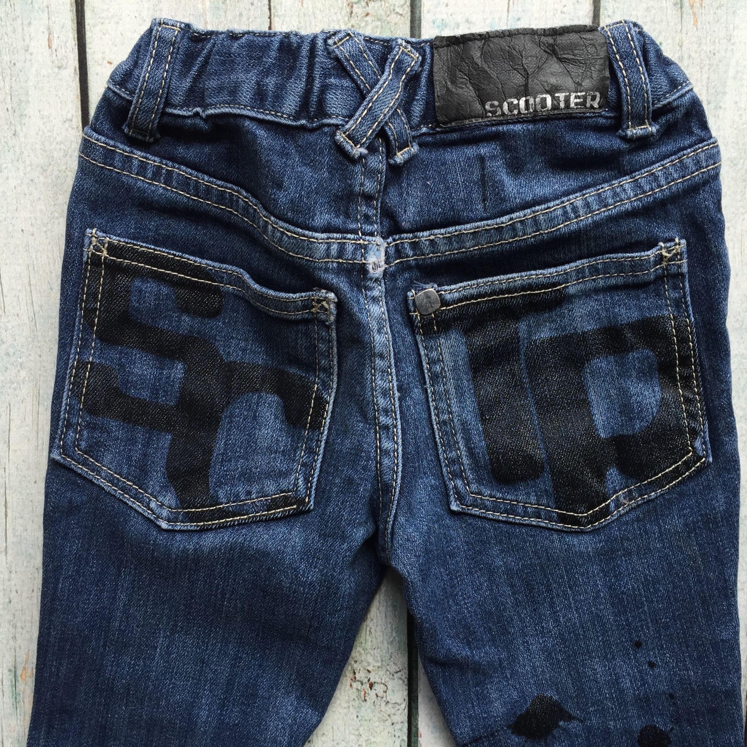 Scooter Boys Ink Splash Skinny Jeans - Size 3Y — photo 5 of 8