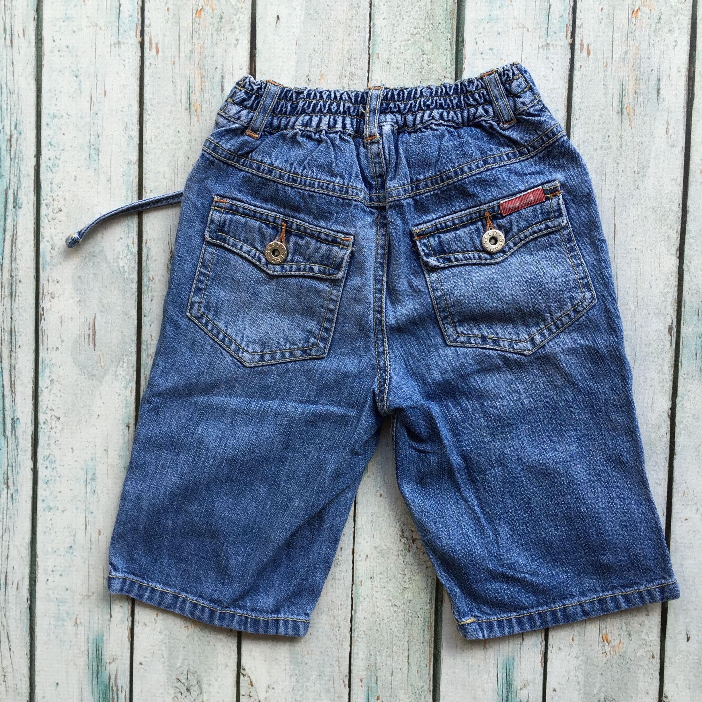 Seed Boys Long Denim Shorts - Size 1/2Y — photo 6 of 7