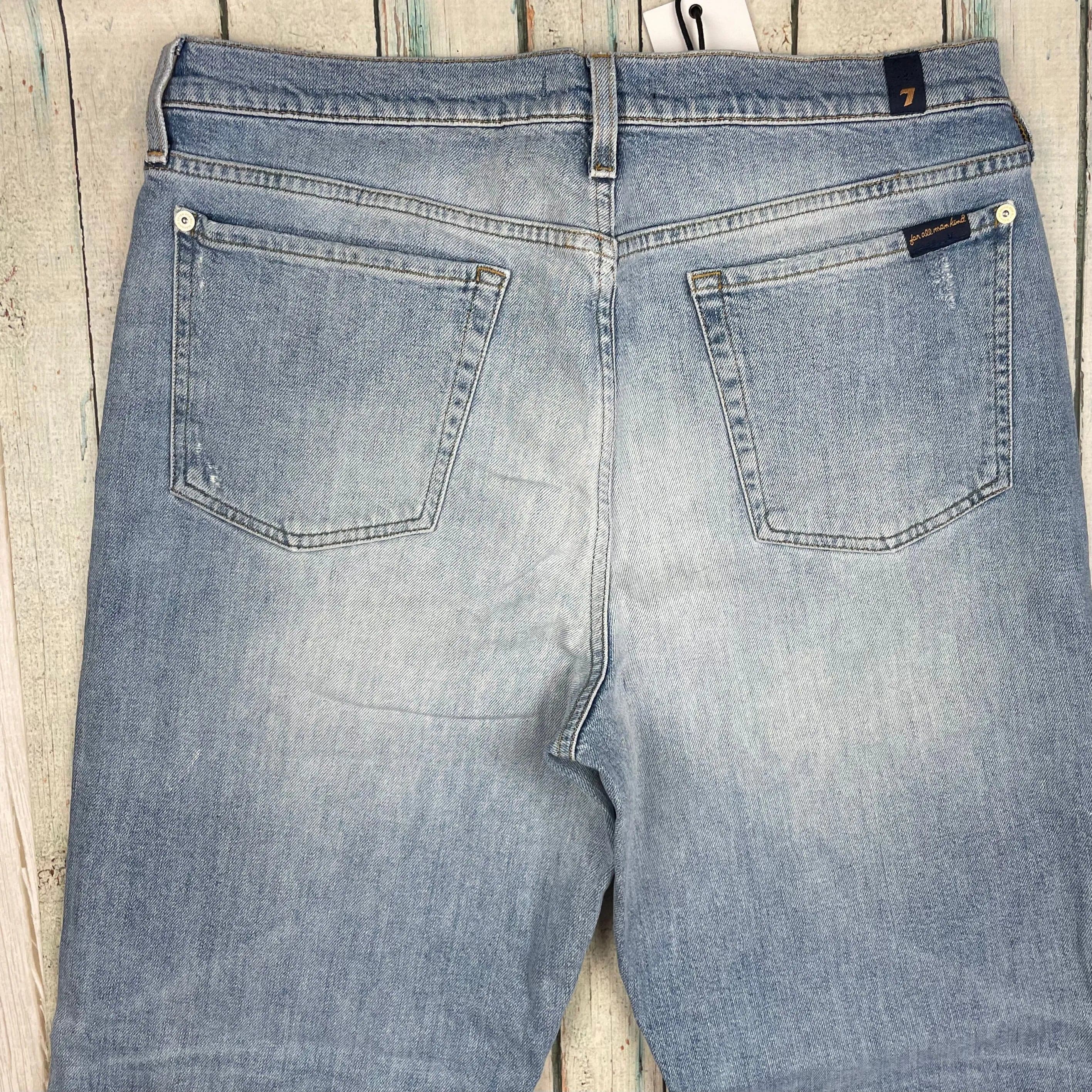 NWT- 7 for all Mankind 'Cropped Alexa' Loved Wash Jeans Size- 32 — photo 5 of 8
