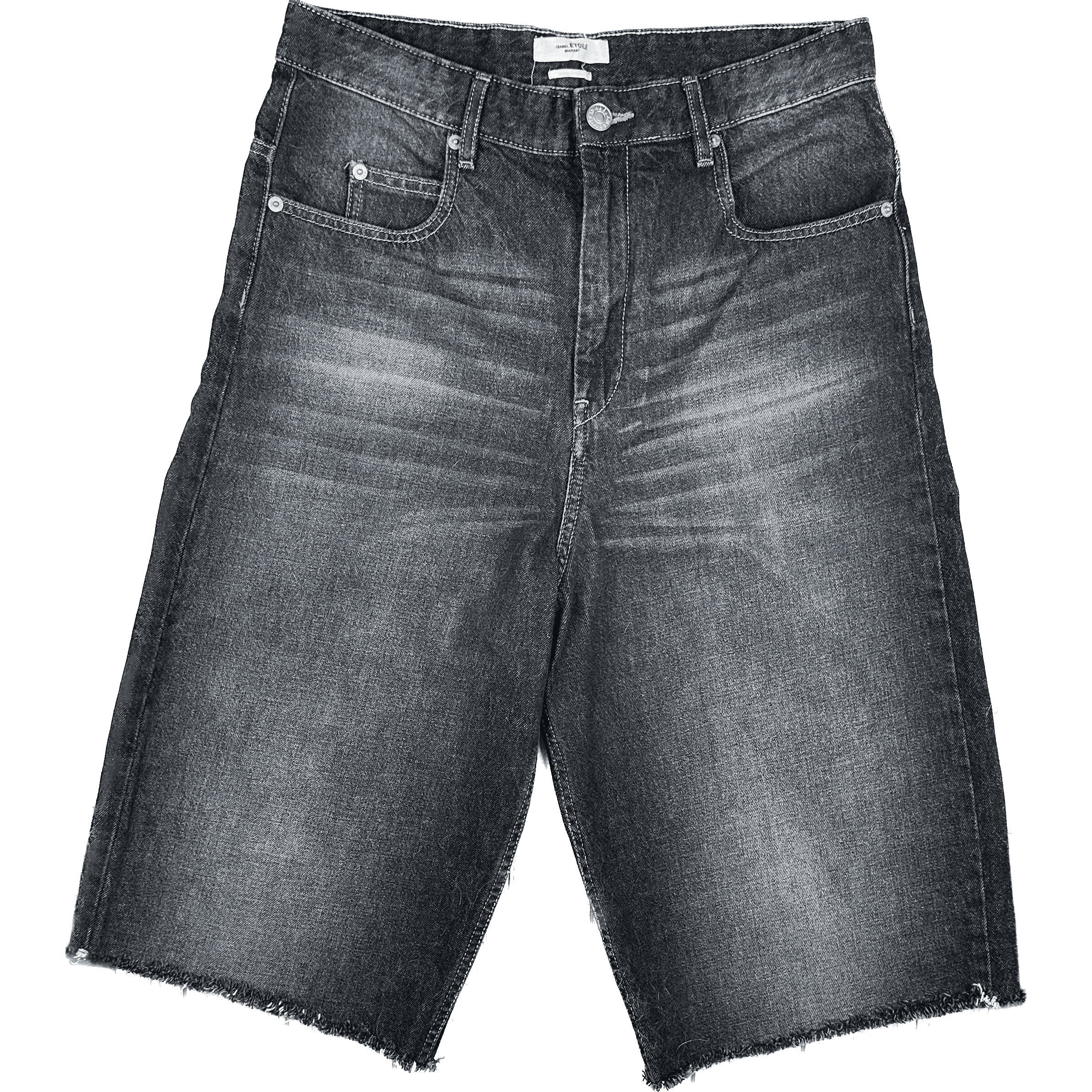 Isabel Etoile Marant 'Corsyj' Cropped Denim Jean /Long Shorts - Size 30 — photo 1 of 5