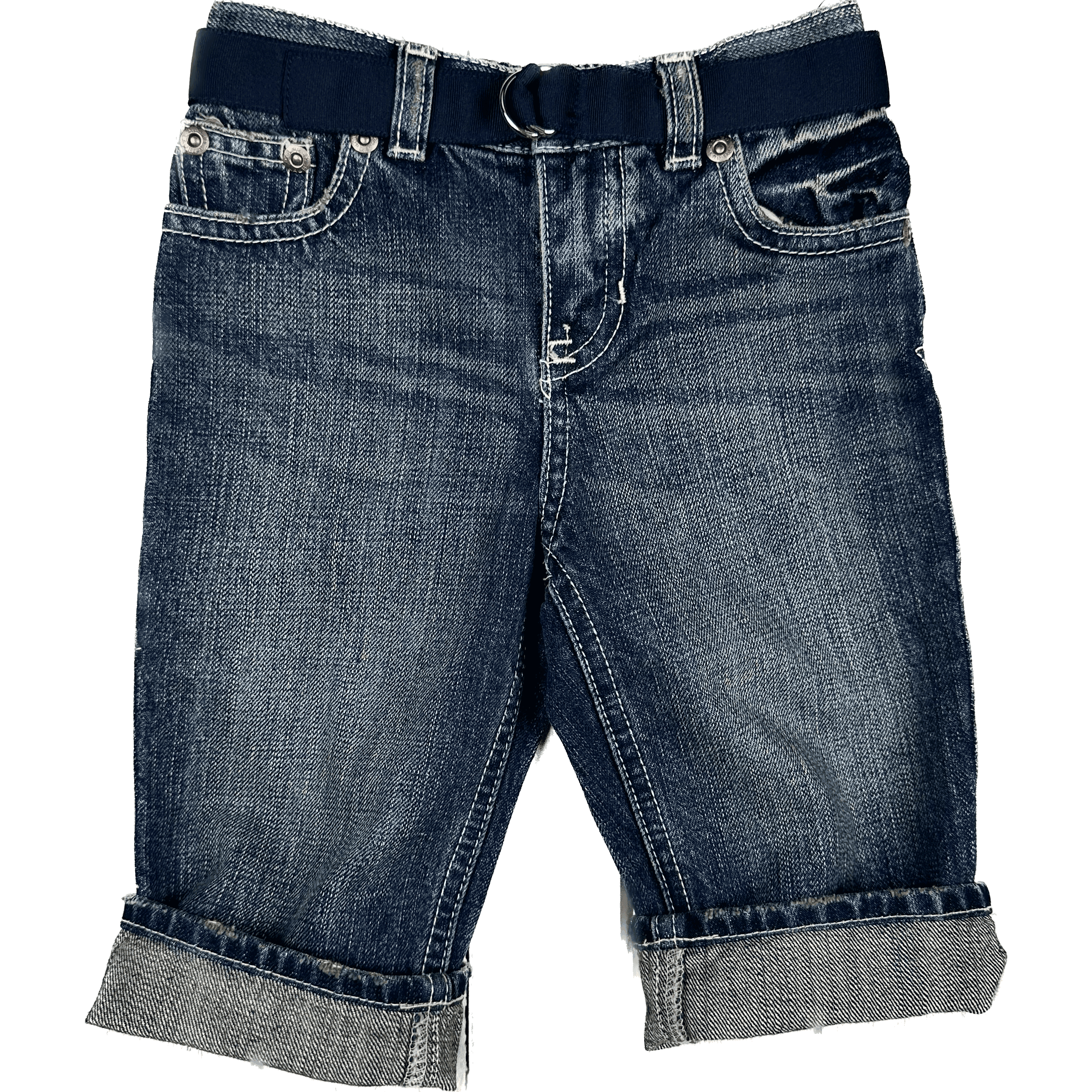 NEW- Ralph Lauren Straight Leg Denim Baby Jeans - Size 12M — photo 1 of 3