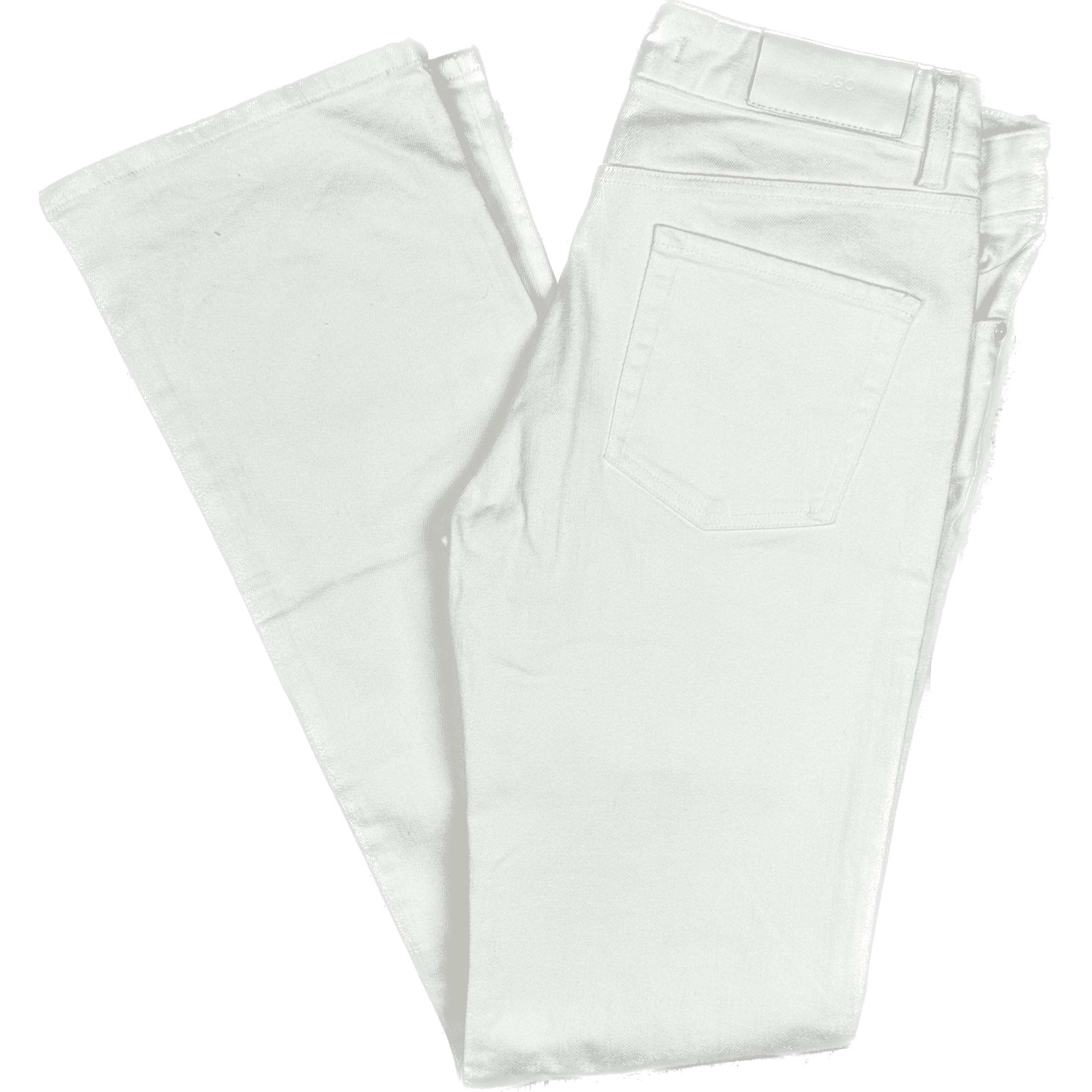 Hugo Boss Womens Slim Straight White Jeans - Size 28/34 — photo 1 of 6