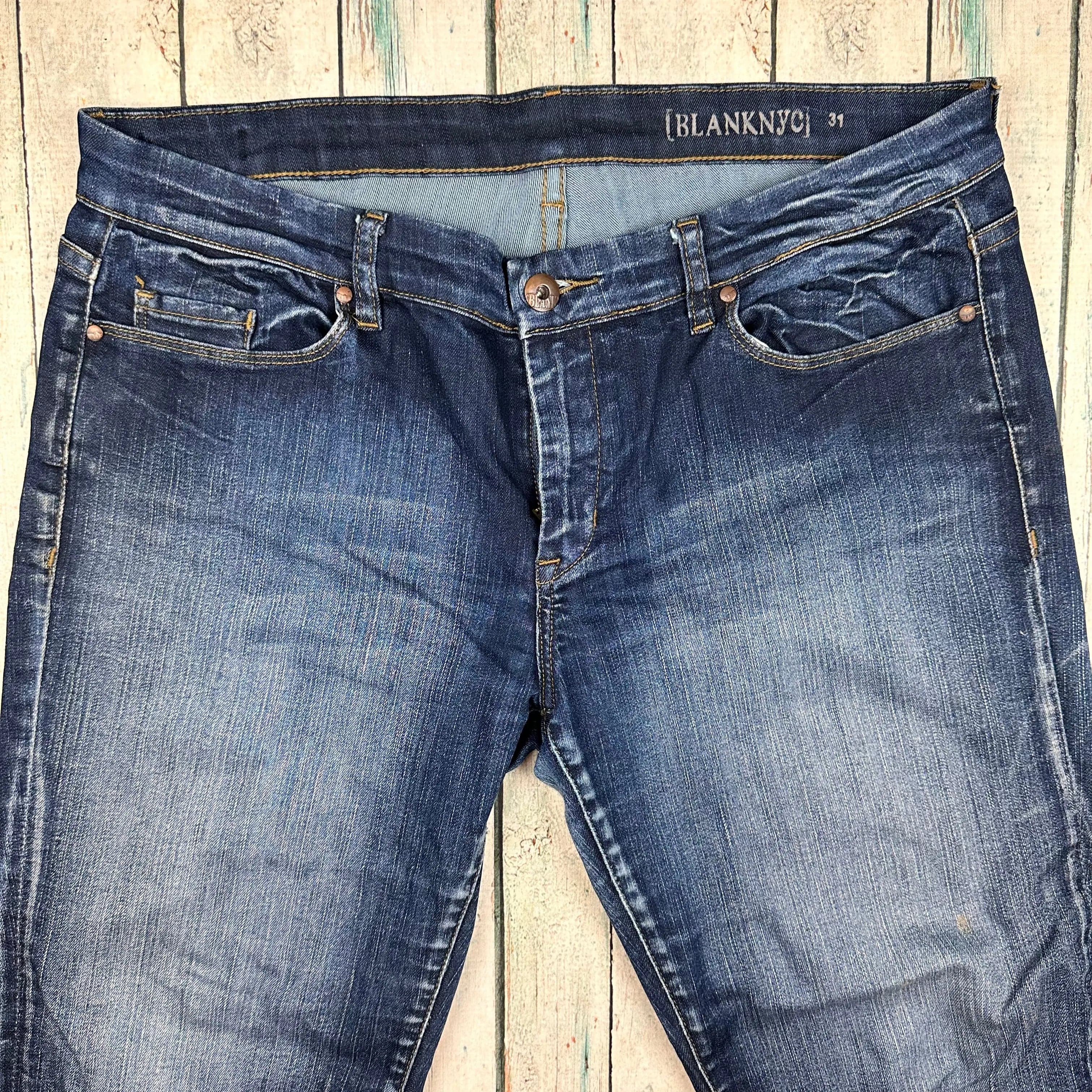 BLANK NYC Low Rise Skinny Crop Jeans - Size 31 — photo 4 of 6