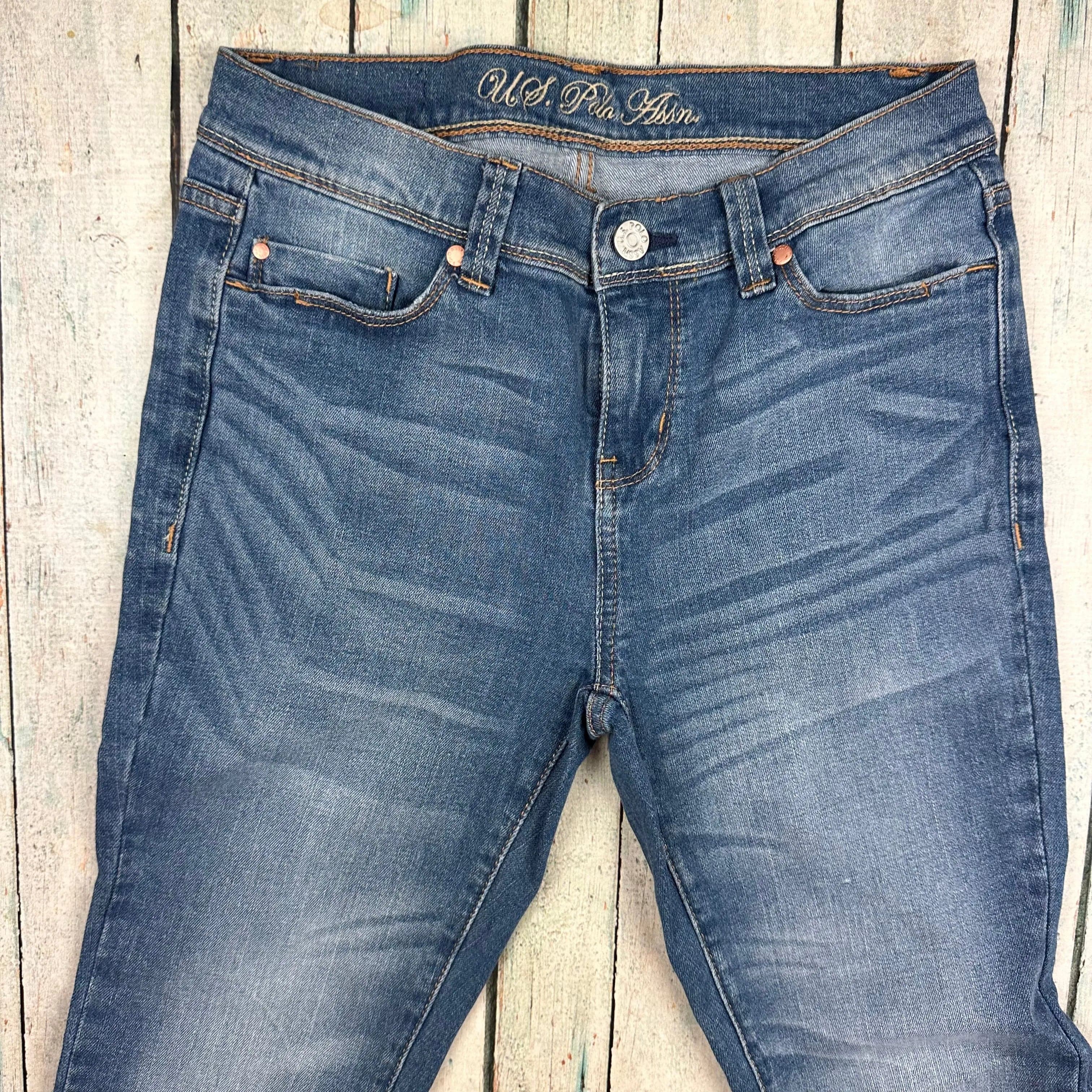 U.S. Polo Association Low Rise Skinny Ankle Jeans -Size 8 — photo 3 of 5