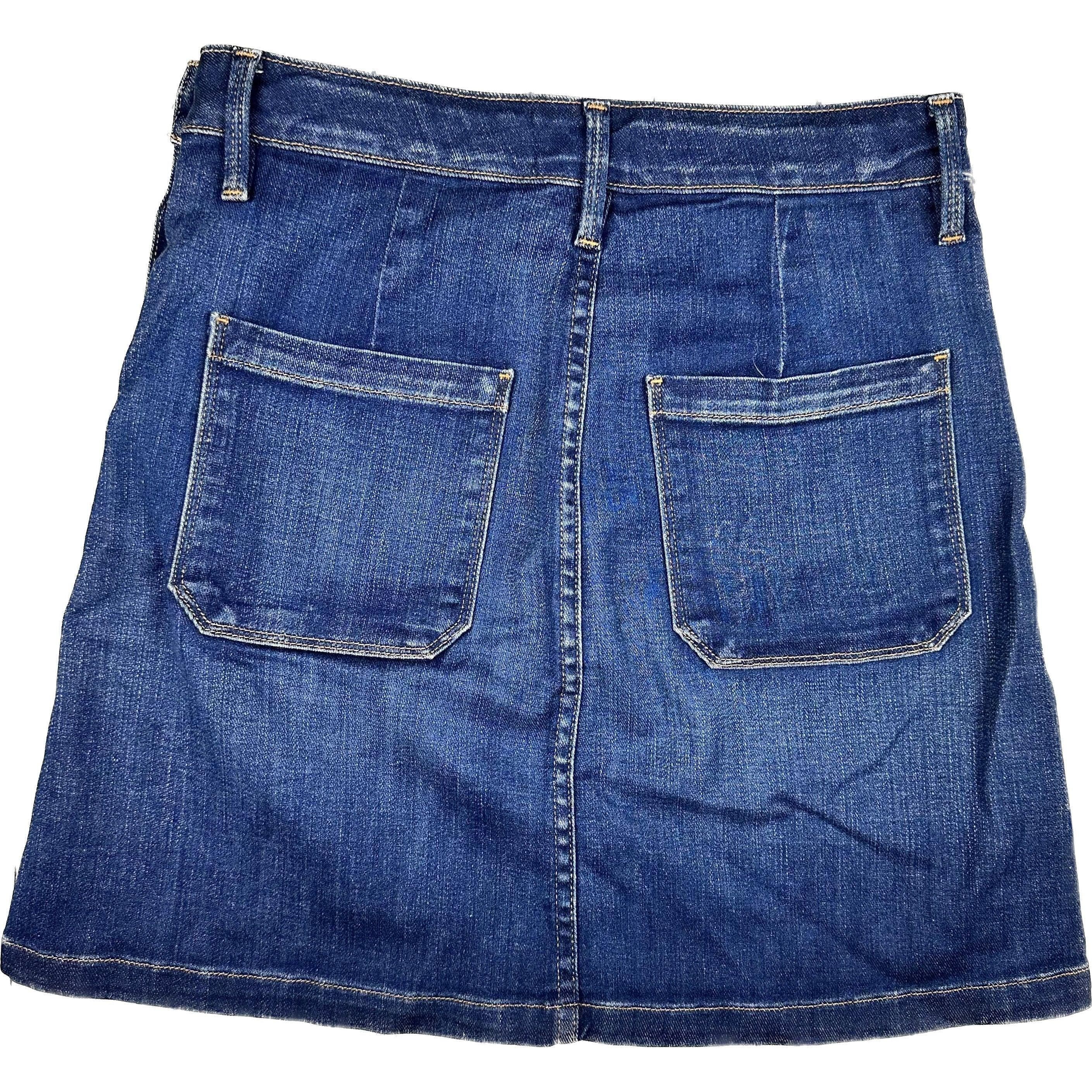 Frame USA Made Stretch Denim 'Lucia' Jeans Skirt - Size 26 — photo 2 of 4