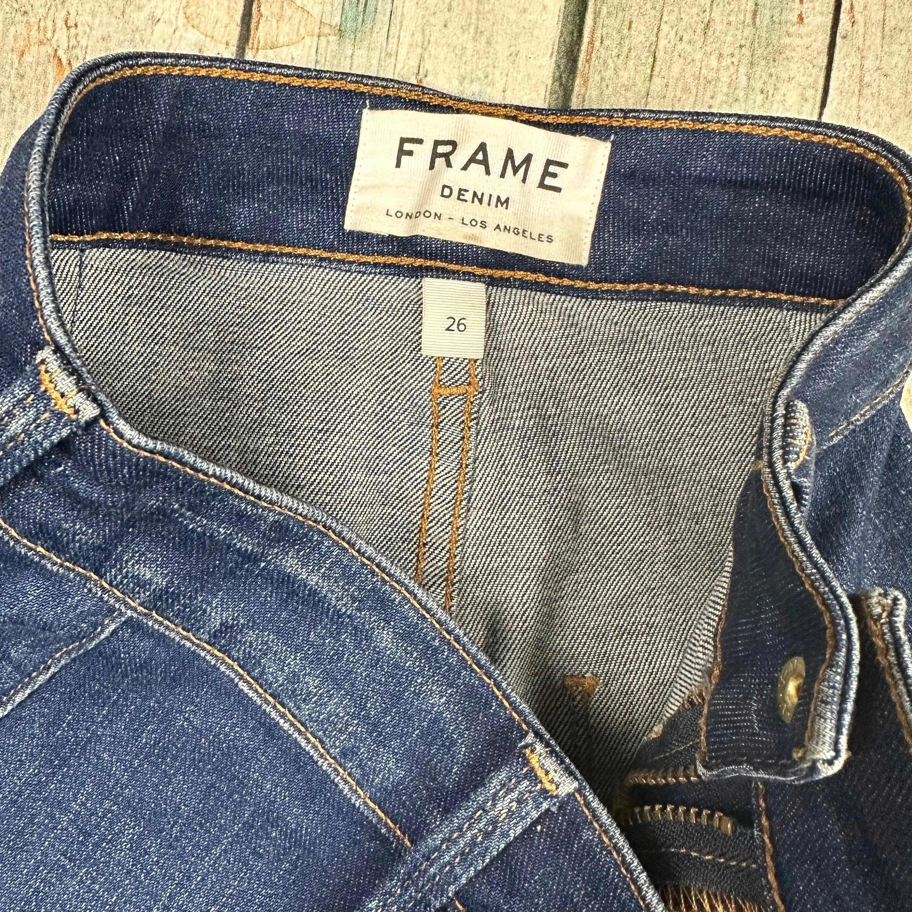 Frame USA Made Stretch Denim 'Lucia' Jeans Skirt - Size 26 — photo 3 of 4