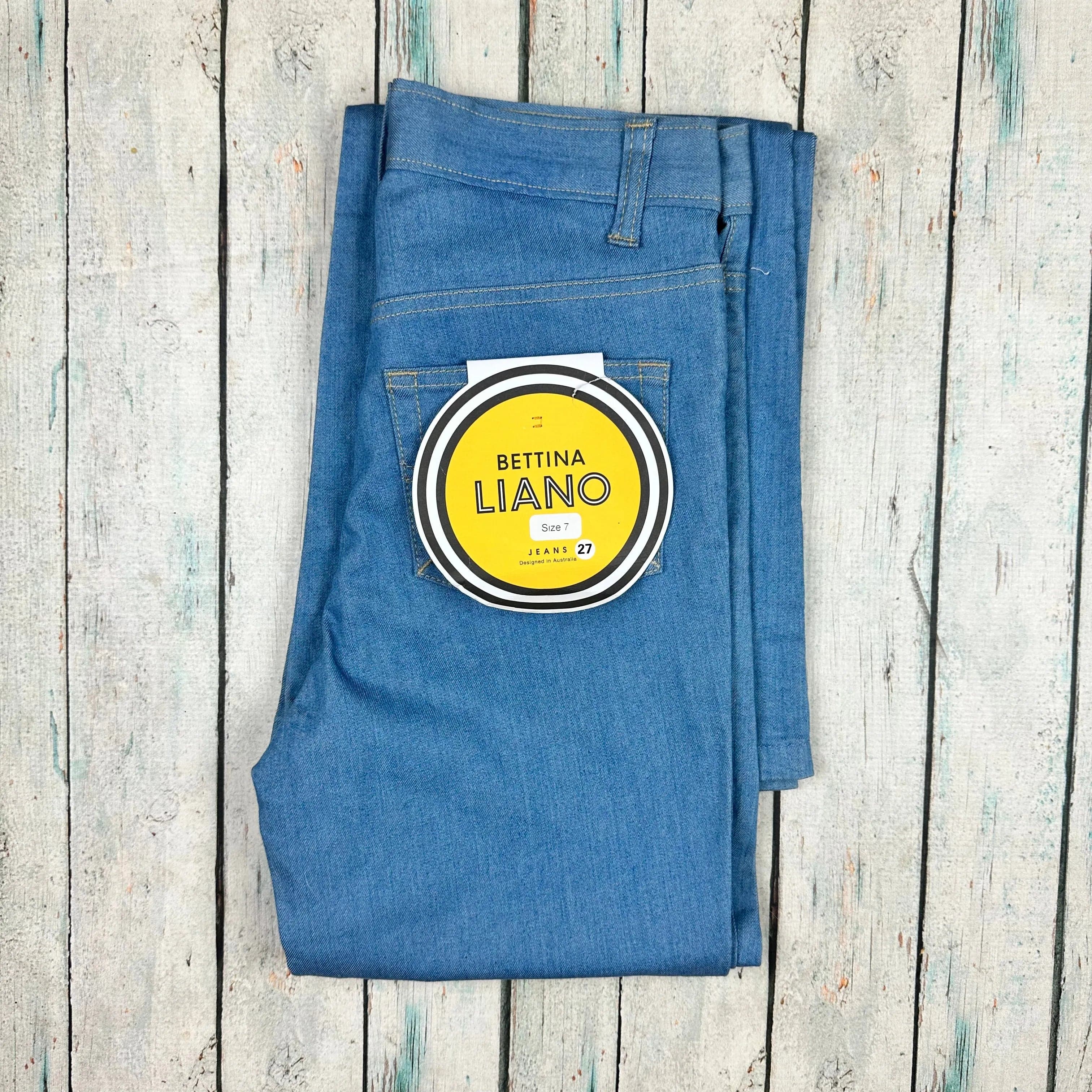 NWT - Bettina Liano Australian Made 'Mary Jean' Flared Jeans- Size 10 — photo 2 of 5