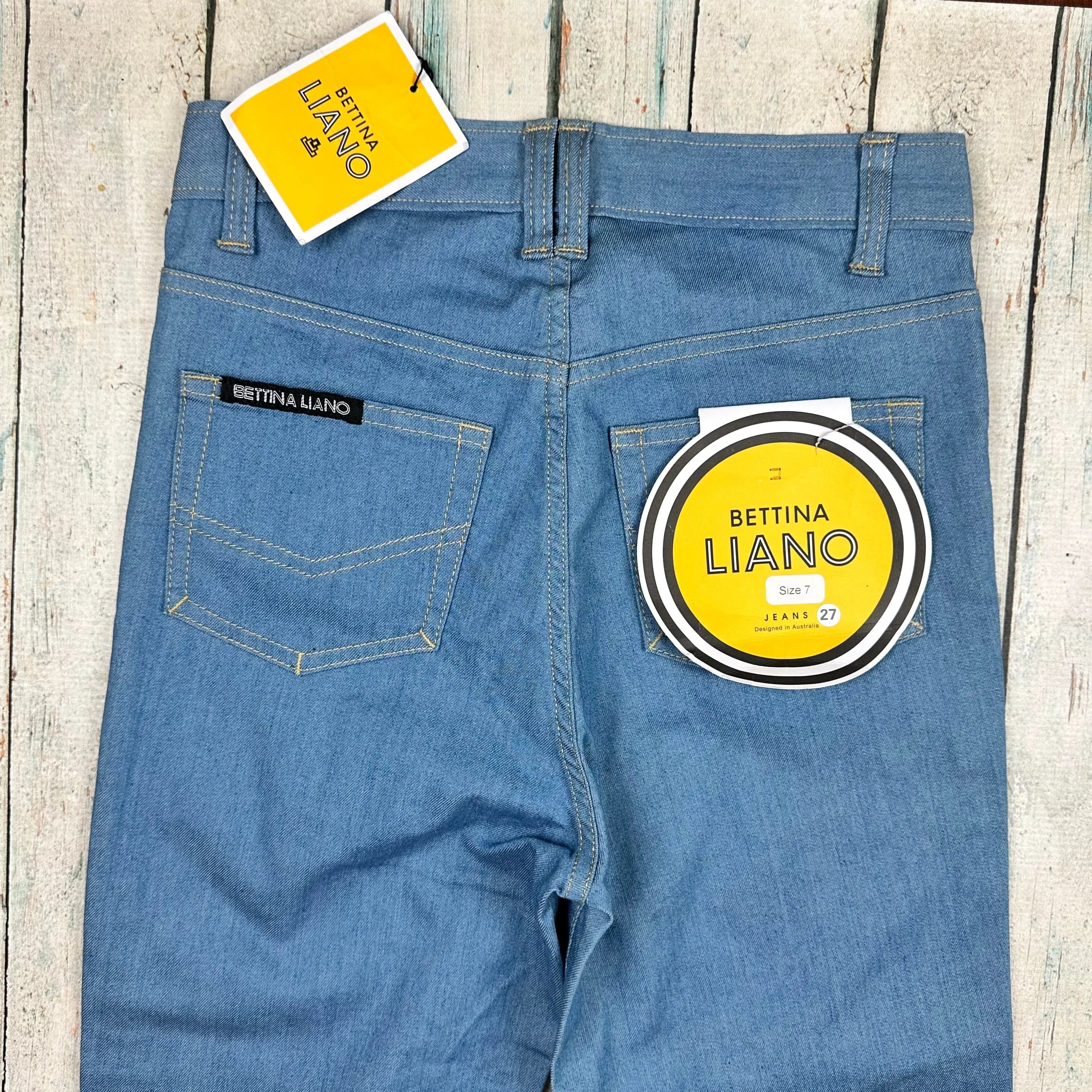 NWT - Bettina Liano Australian Made 'Mary Jean' Flared Jeans- Size 10 — photo 4 of 5