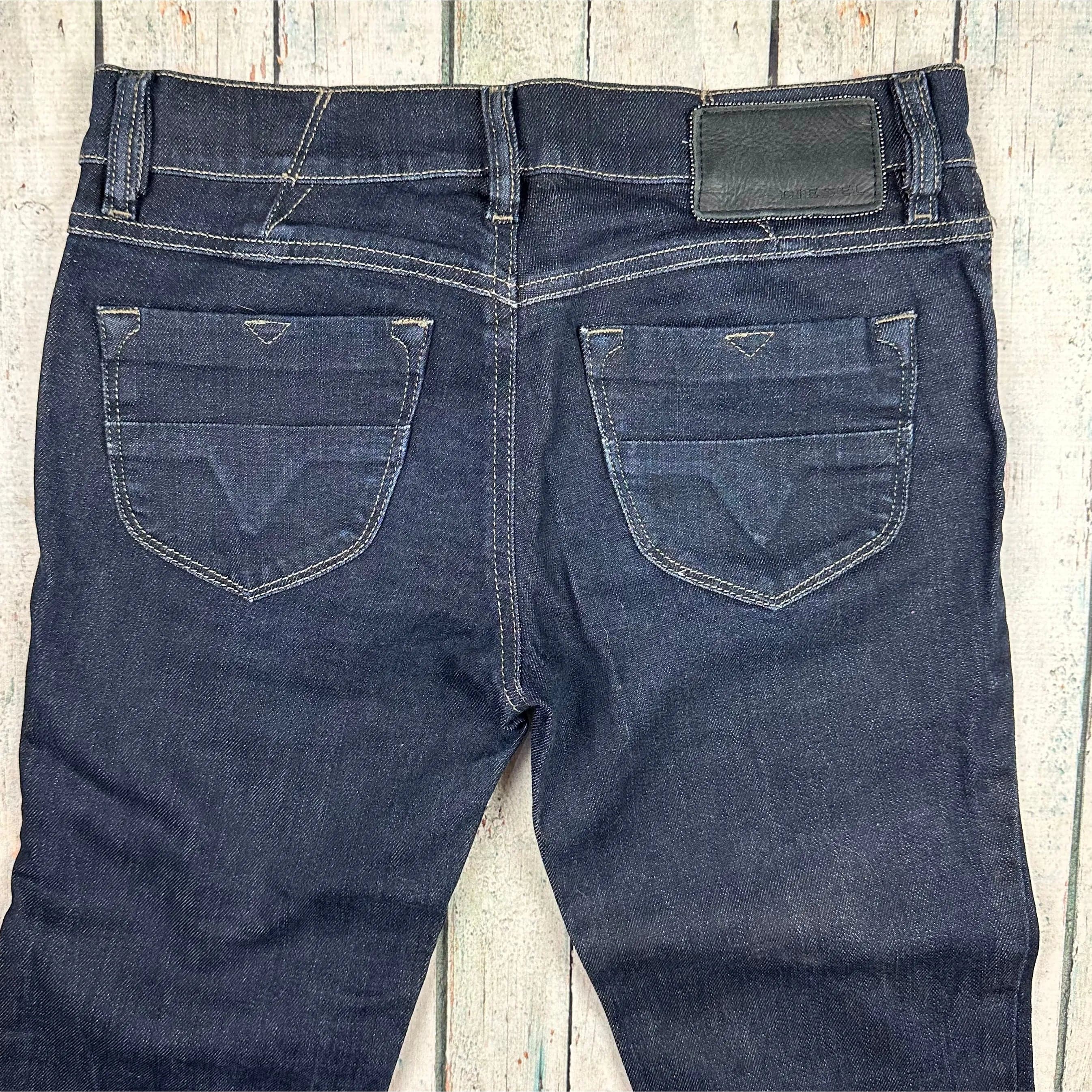 Diesel 'Livy' Dark Wash Slim Straight Jeans Size - 27/32 — photo 4 of 6