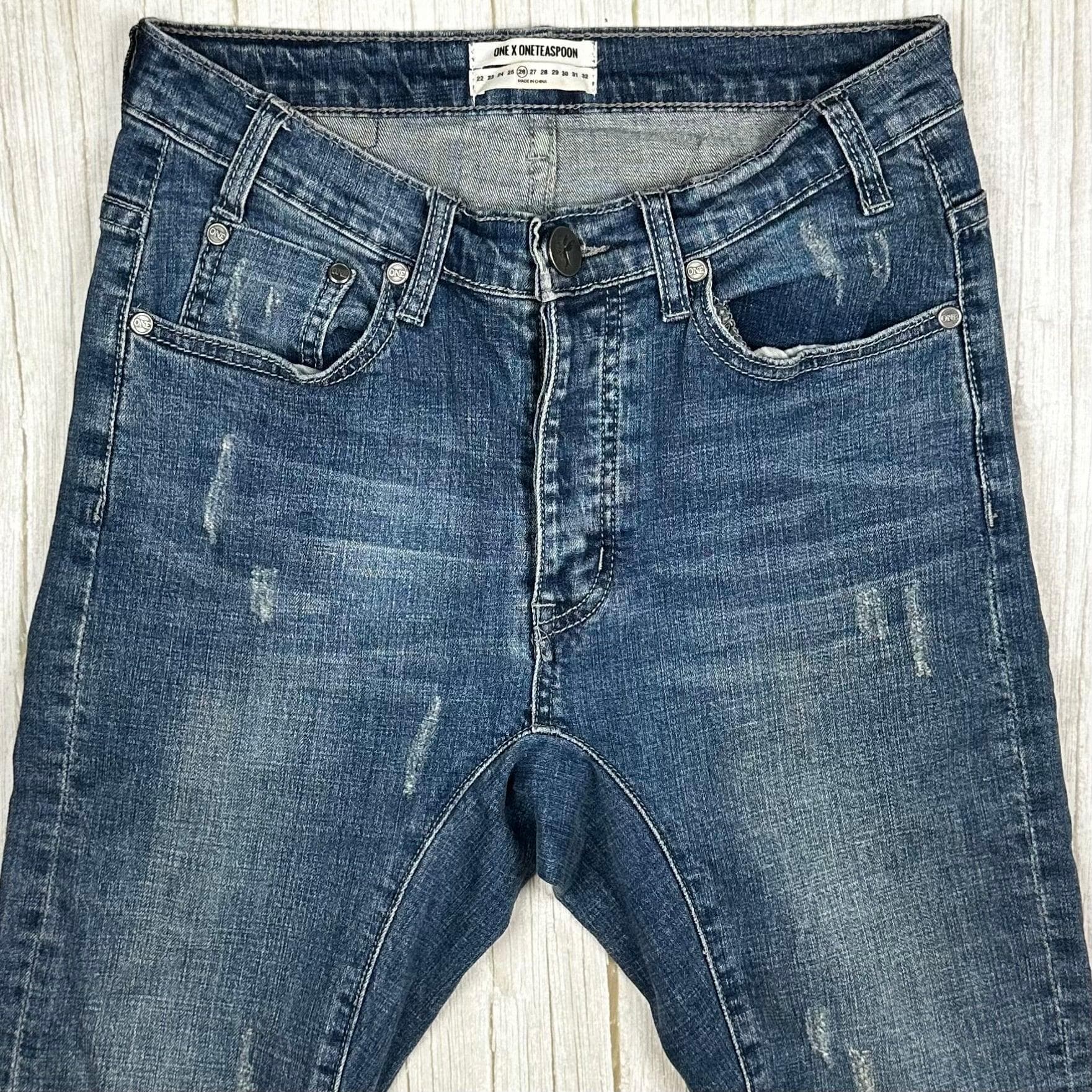 One Teaspoon Ladies Denim 'Kidds' Bow Leg Jeans - Size 26 or 8AU — photo 4 of 9