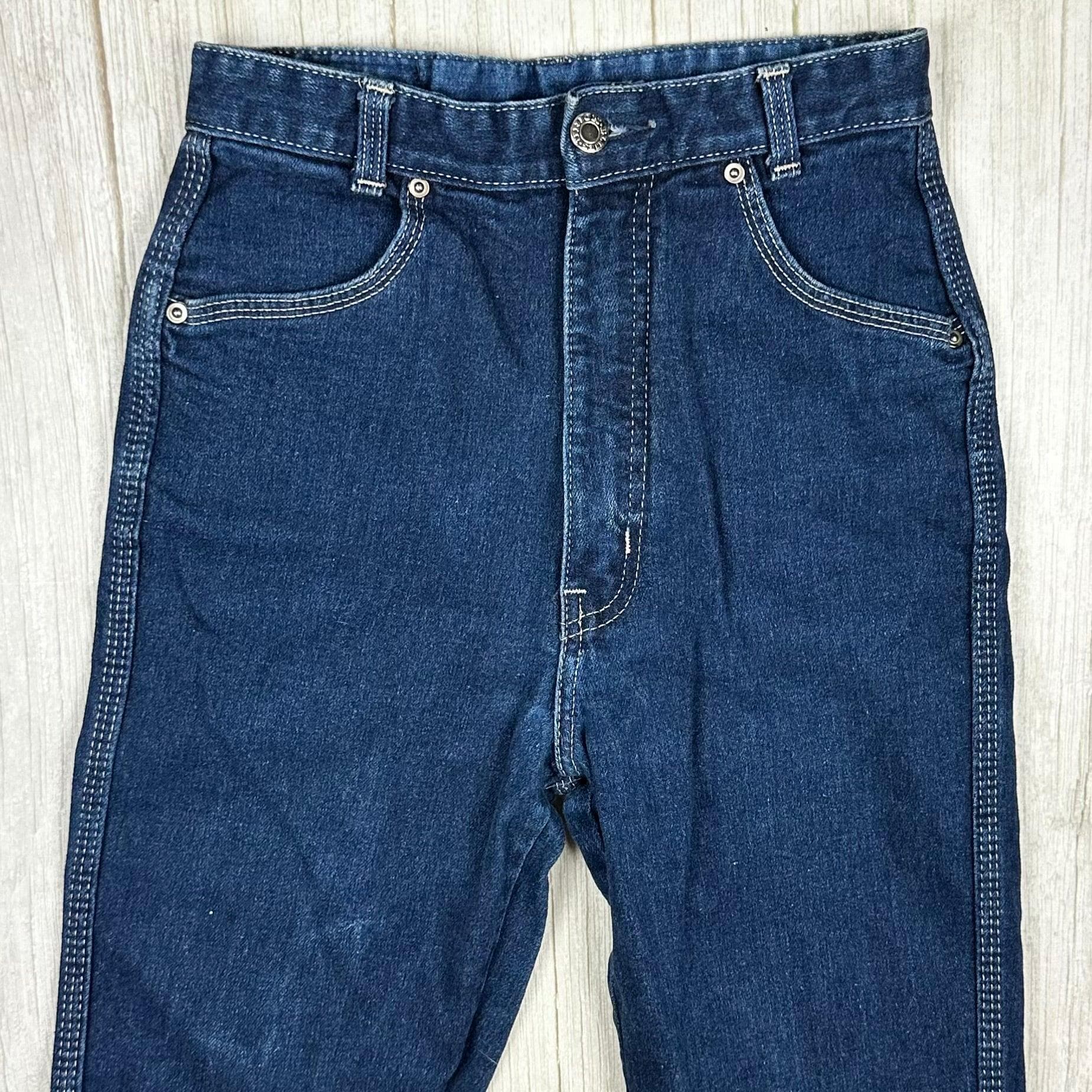 Blues Union Genuine 80's Australian Made Denim Jeans - Suit Size 7/8 — photo 3 of 6