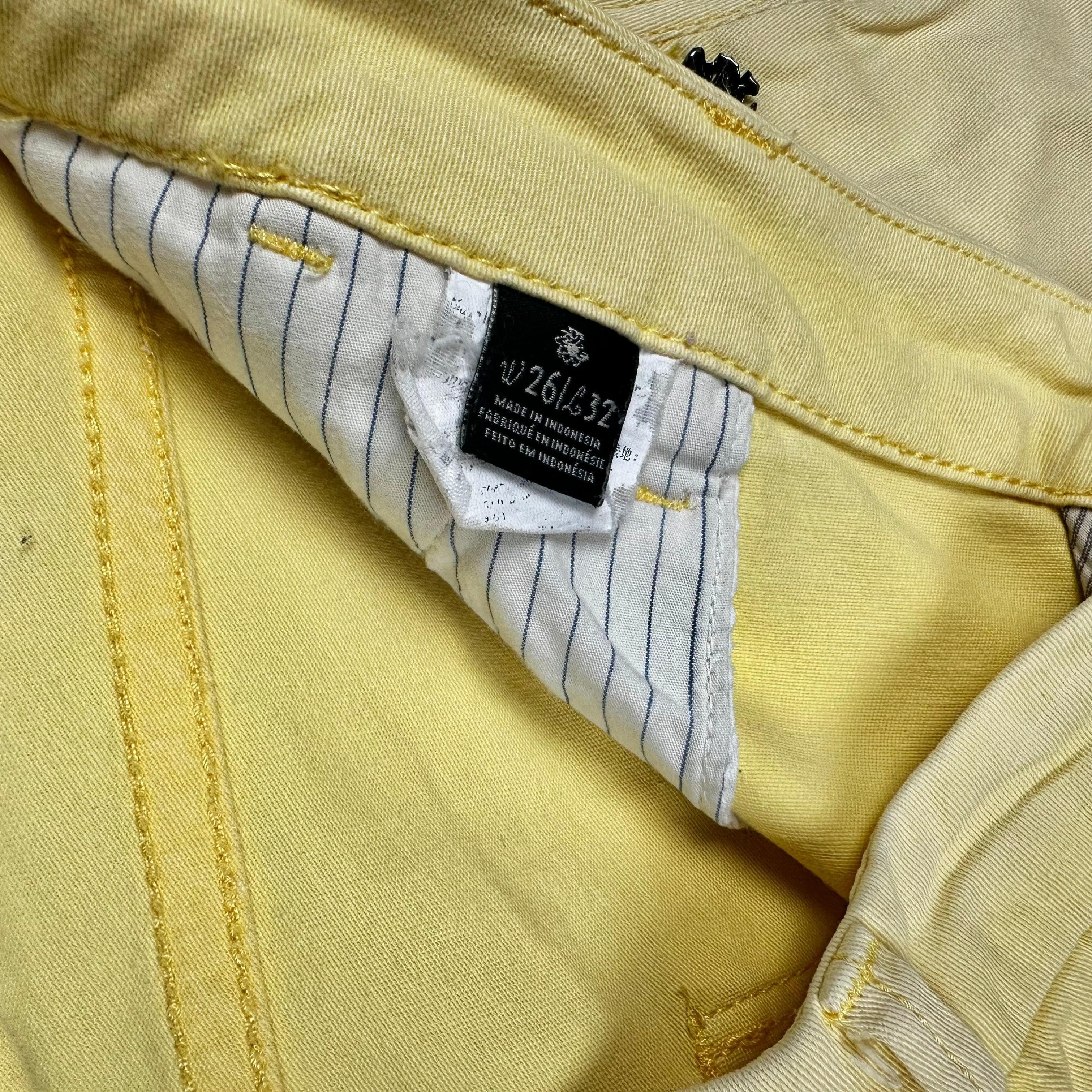 Maison Scotch Womens Low Rise Yellow Chinos -Size 26 — photo 6 of 7