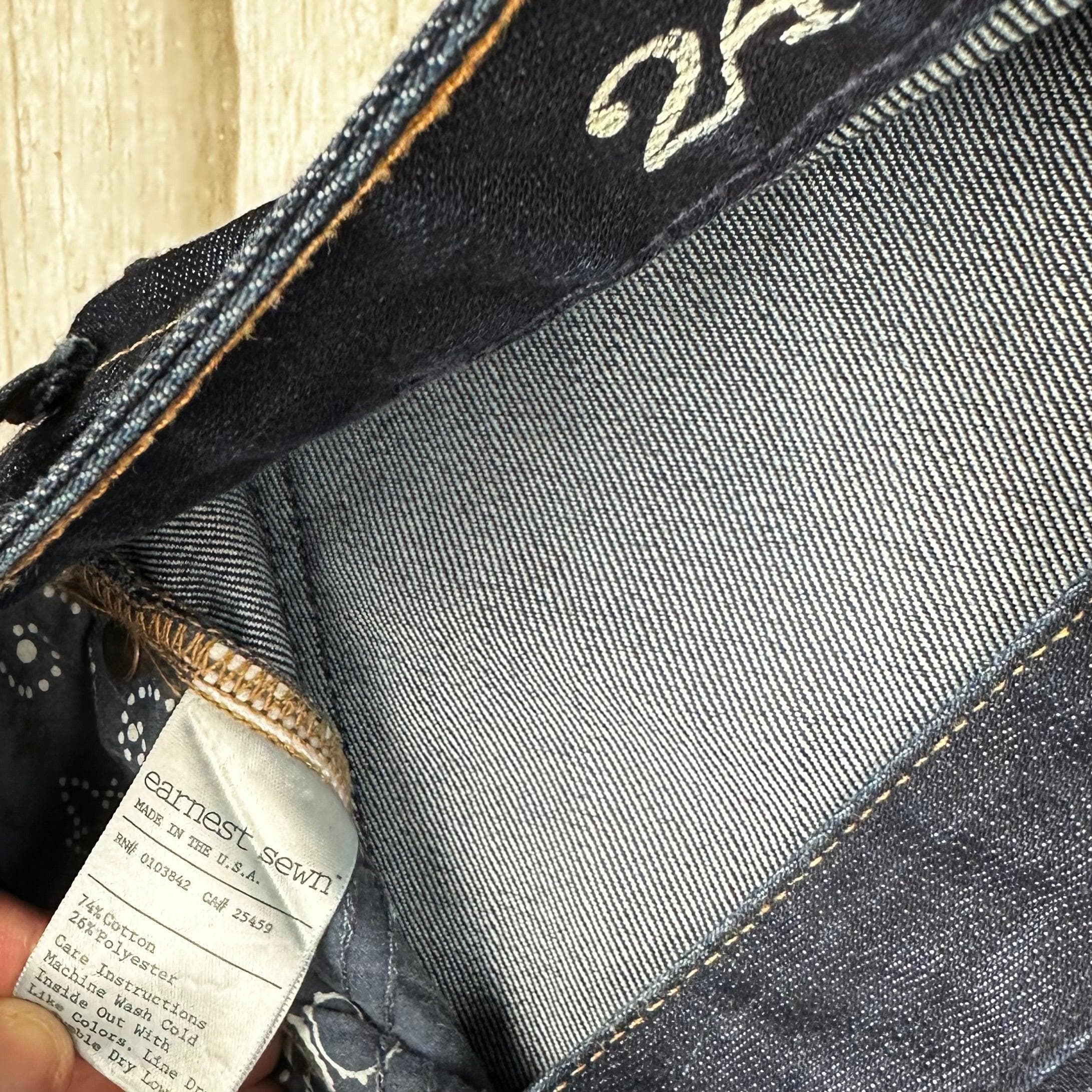 Earnest Sewn "Decca" Low Rise Straight Leg Jeans - Size 29 — photo 7 of 8