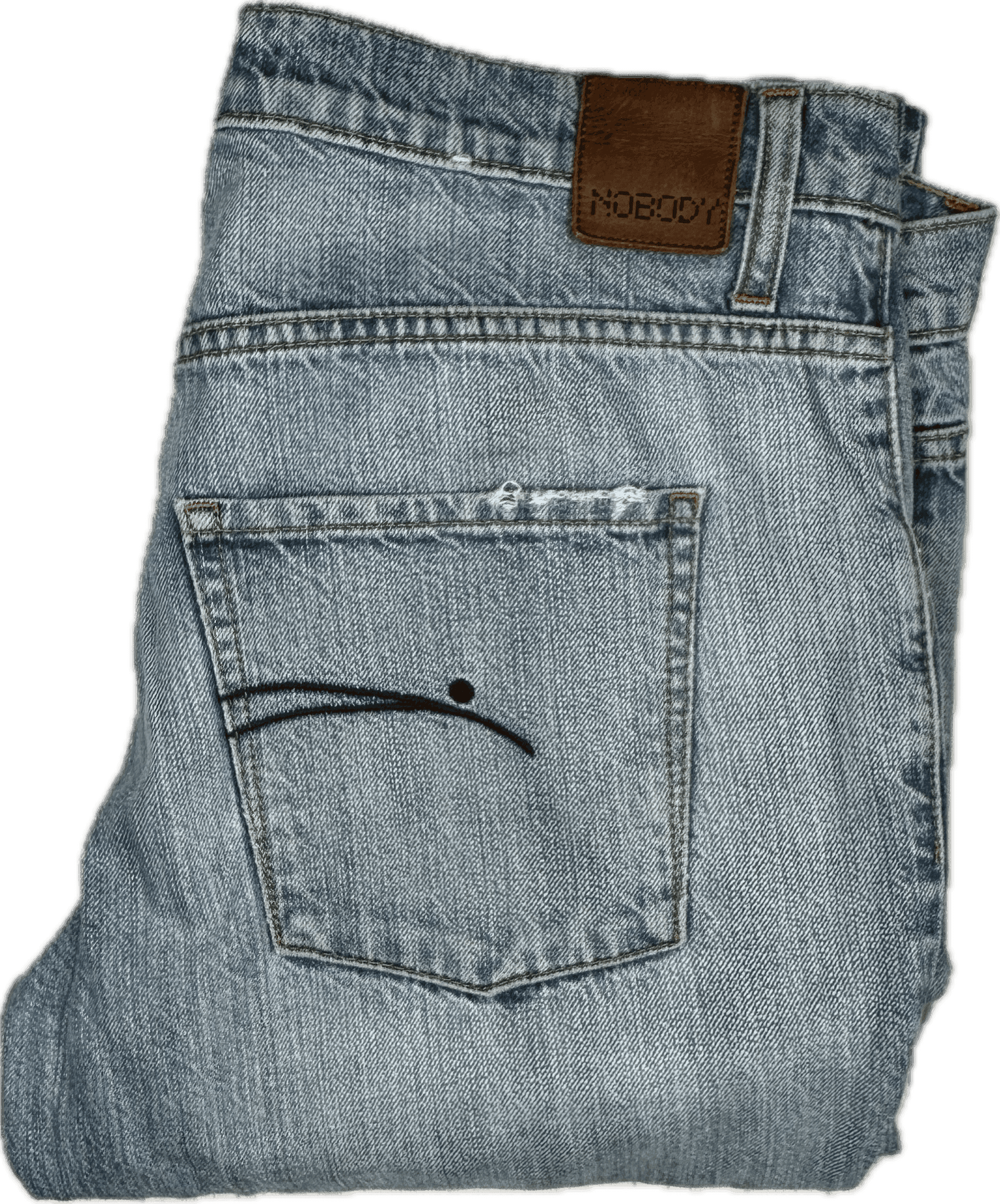 NOBODY 'Beau' Relaxed Fit Ripped Jeans- Size 28 — photo 2 of 8
