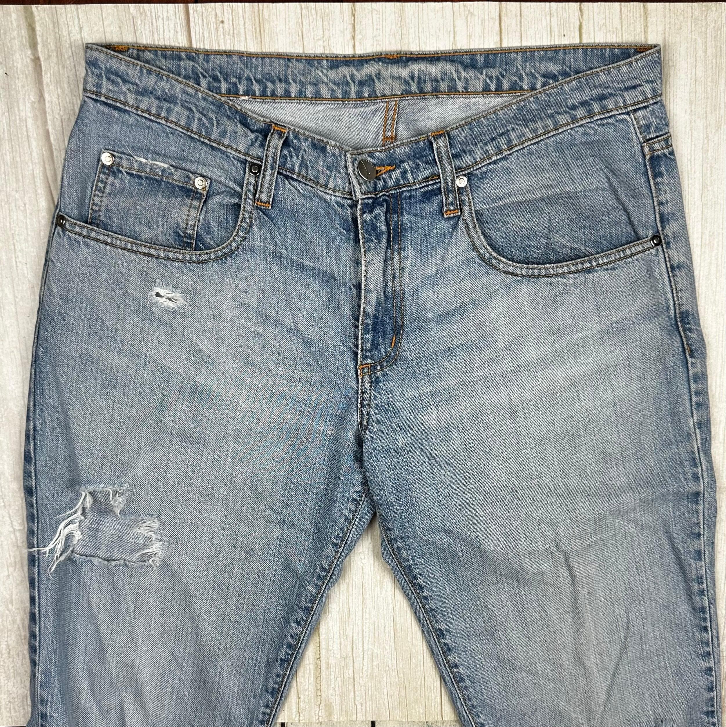 NOBODY 'Beau' Relaxed Fit Ripped Jeans- Size 28 — photo 3 of 8