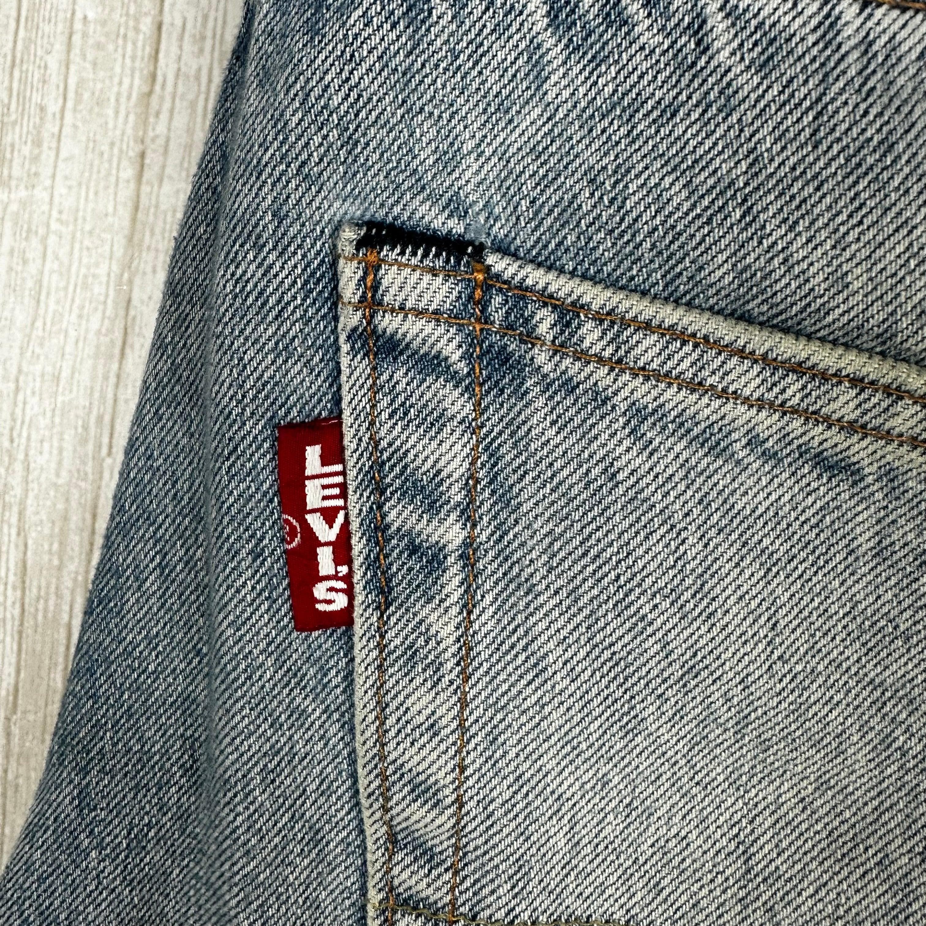 Levis Mens 'HI- BALL' Relaxed Busted Jeans -Size 30 — photo 7 of 8