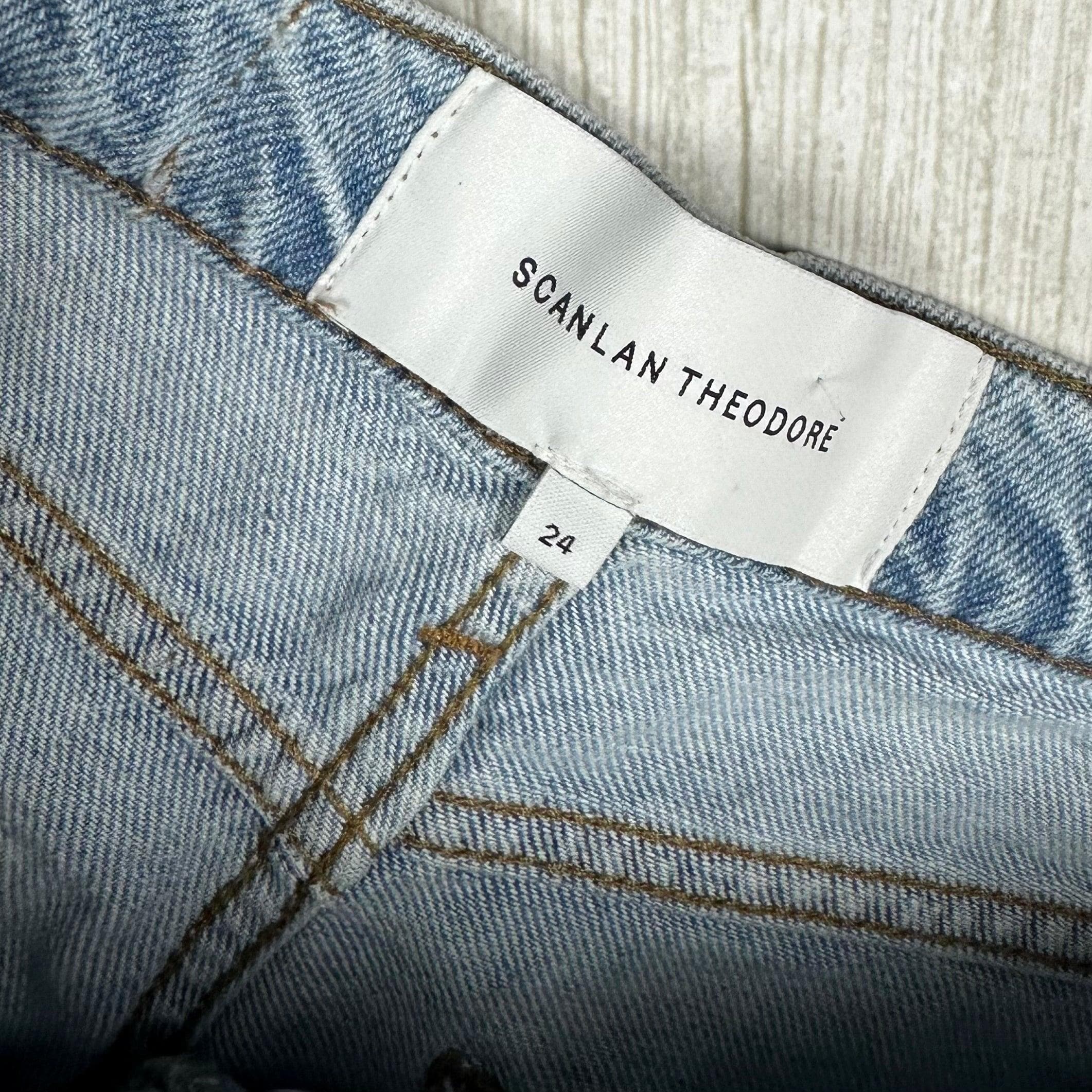 Scanlan & Theodore High Rise Tapered Jeans- Size 24 or 6 AU — photo 4 of 8
