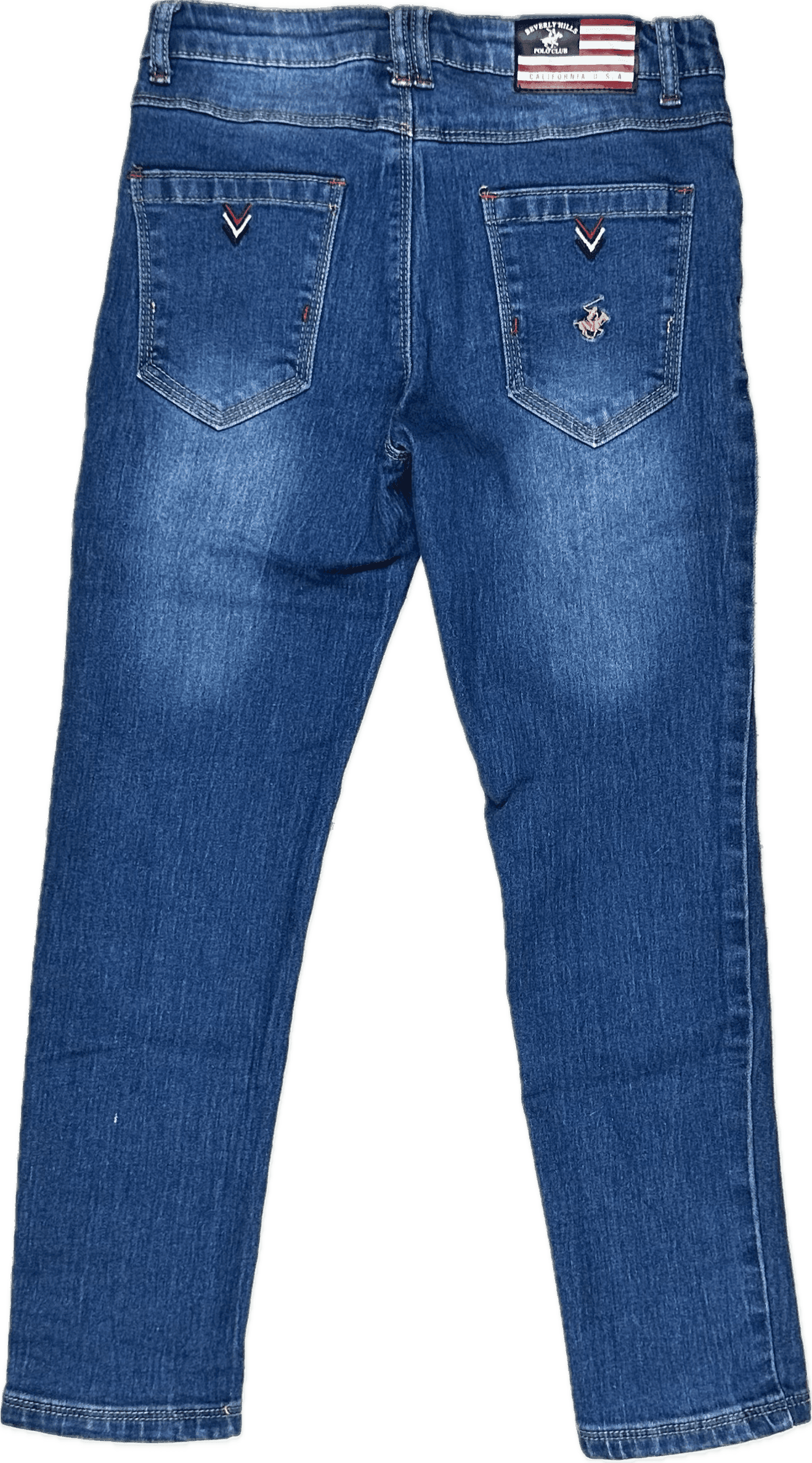 Beverly Hills Polo Club Slim Fit Logo Jeans - Size 10Y — photo 1 of 6