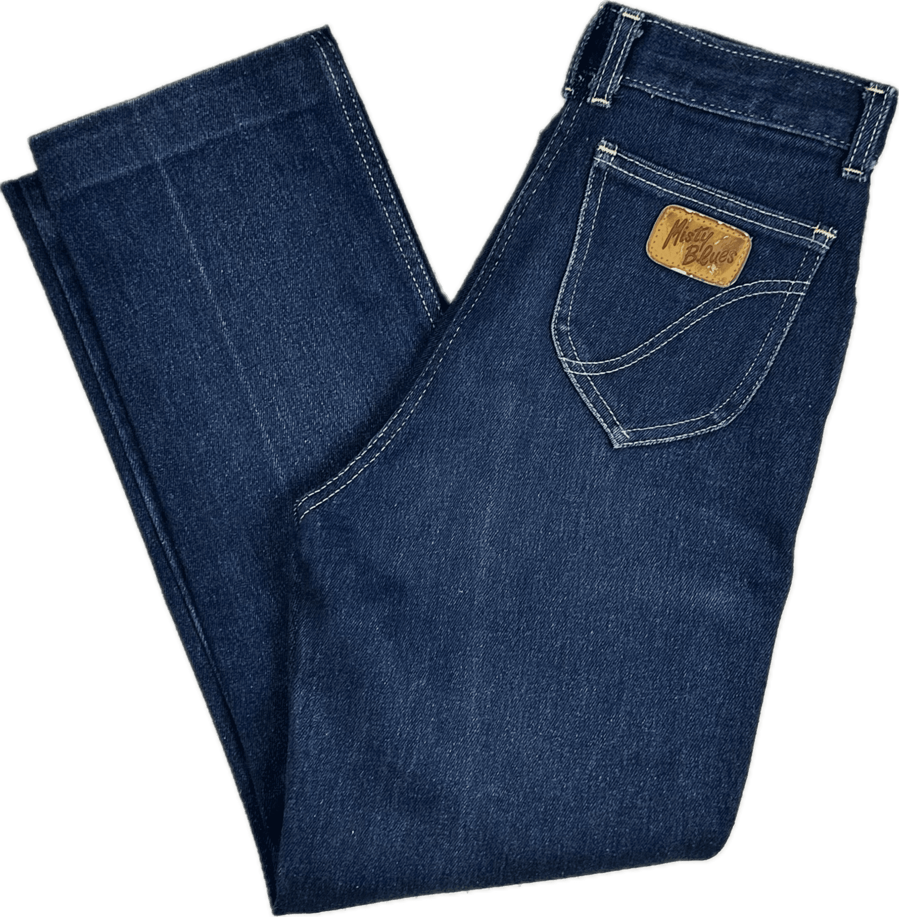Misty Blues 1980s Vintage Rare Australian Made Jeans -Suit 7/8 — photo 1 of 8