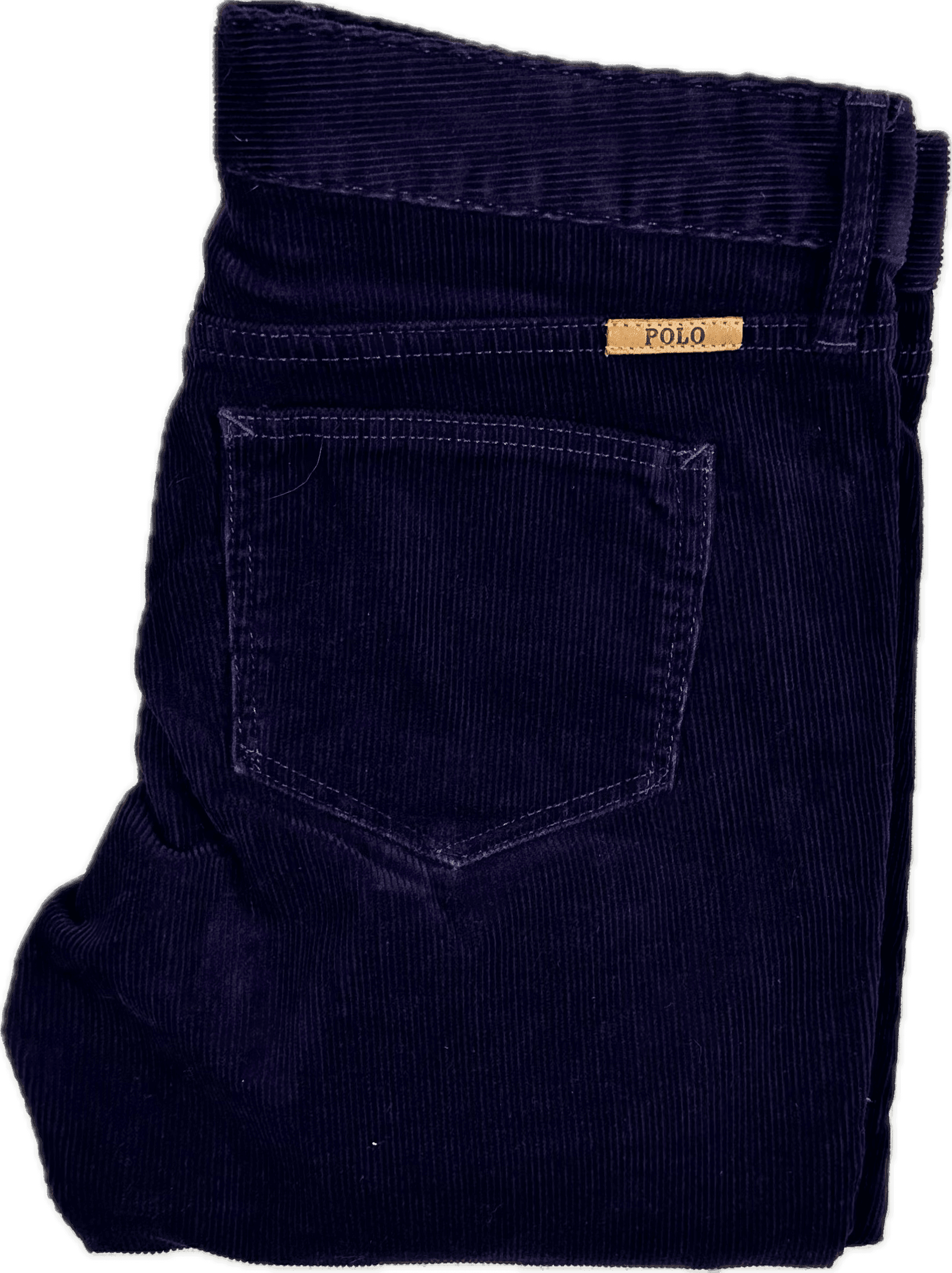 Polo by Ralph Lauren Royal Purple Cord Jeans - Size 8 — photo 2 of 8
