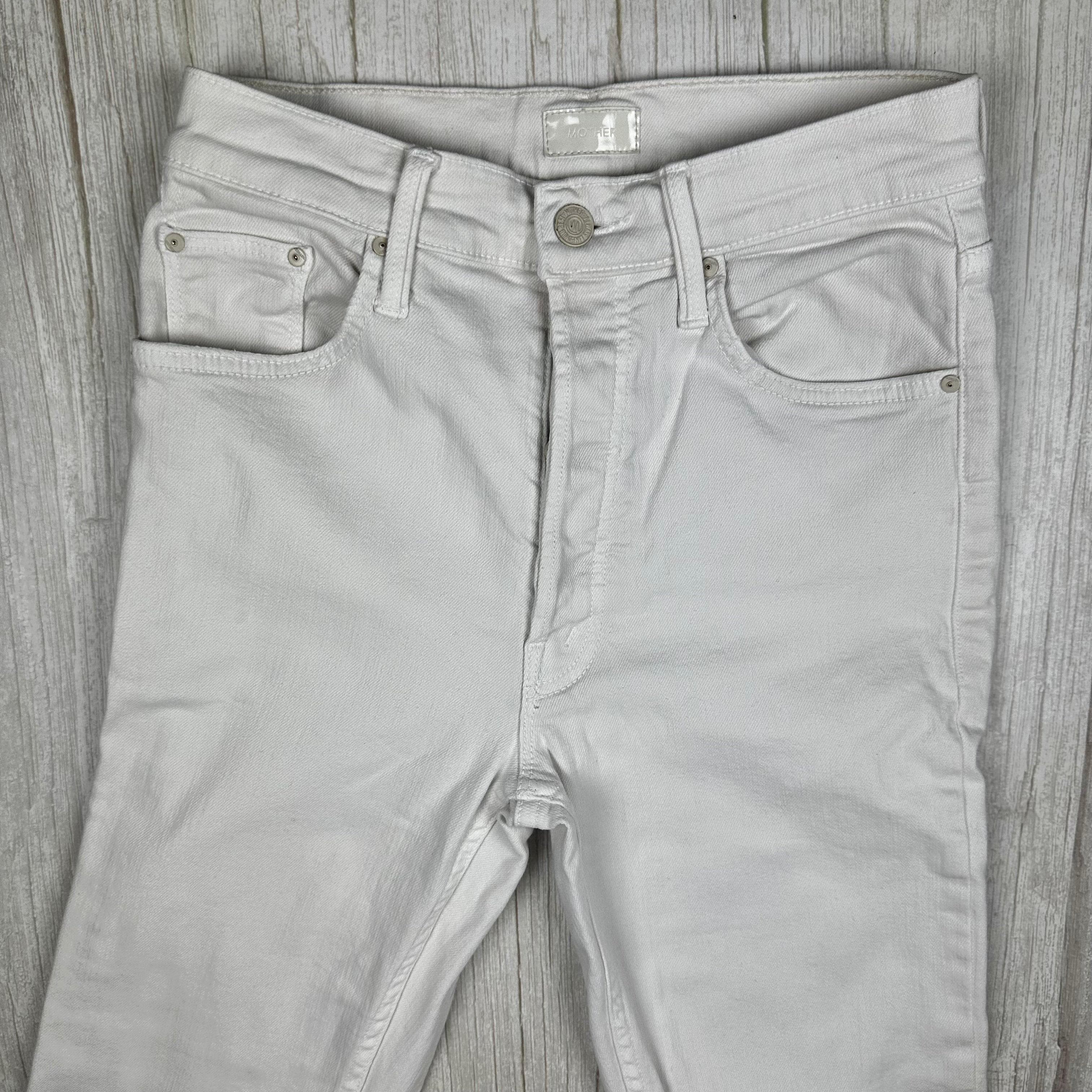 Mother 'The Tomcat Ankle' in Cream Puffs Jeans - Size 26 — photo 4 of 7